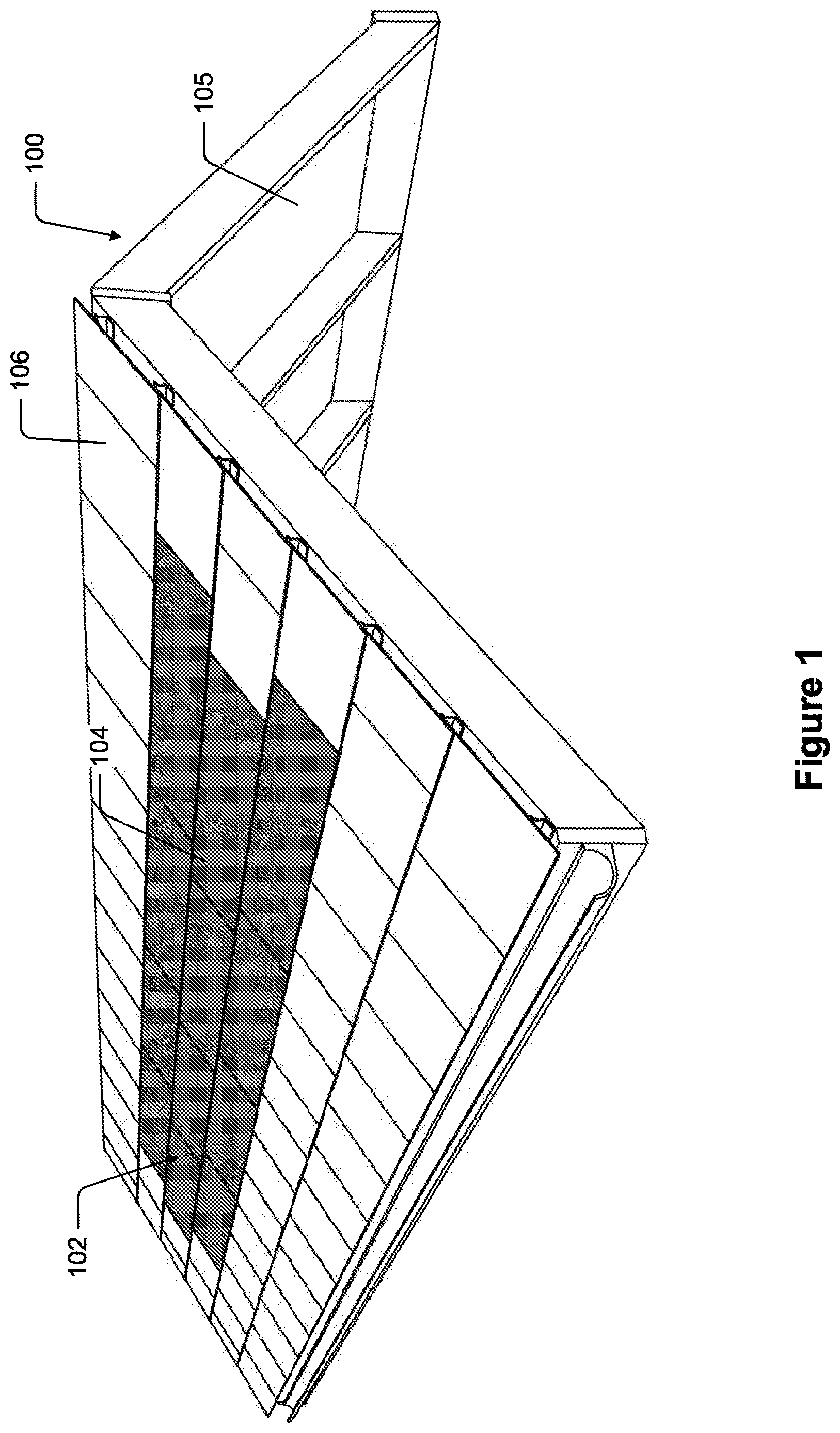 Patent US12620928 — Solar roof structure — Figure 1