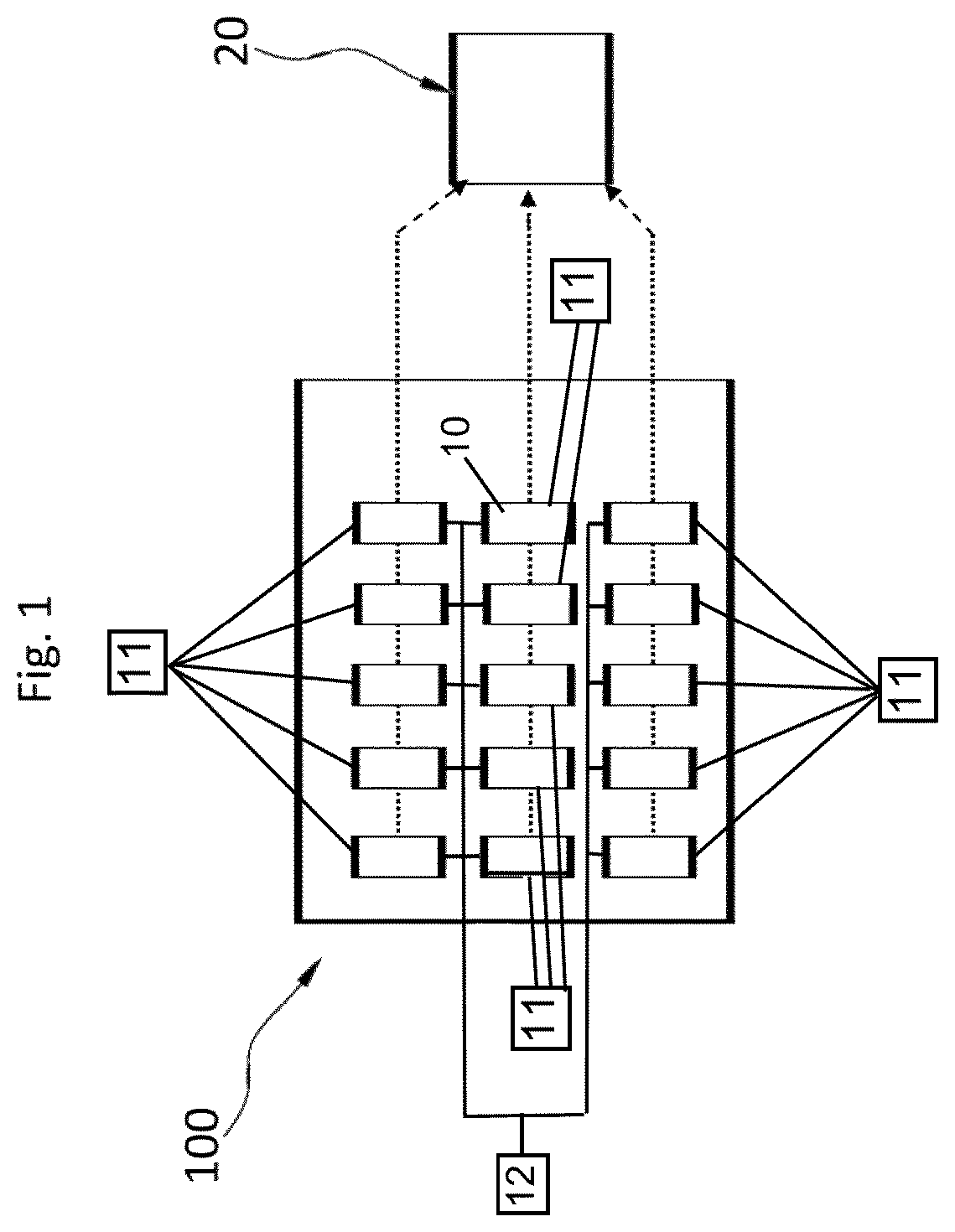 Patent US12620933 — Method for forecasting electrical power in real time of a photovoltaic plant — Figure 1