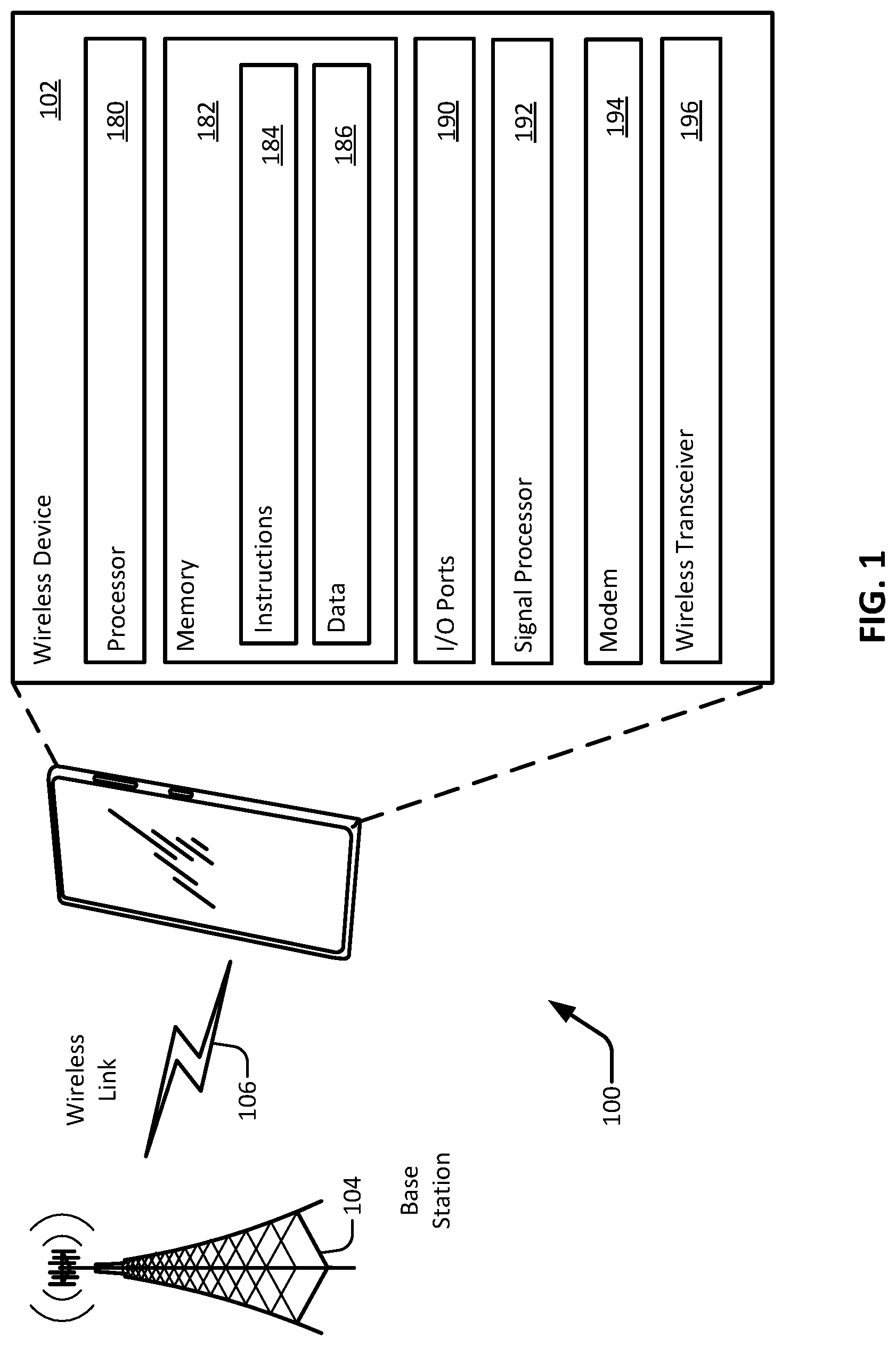 Patent US12620936 — Mixer with reduced local oscillator (LO) leakage — Figure 1