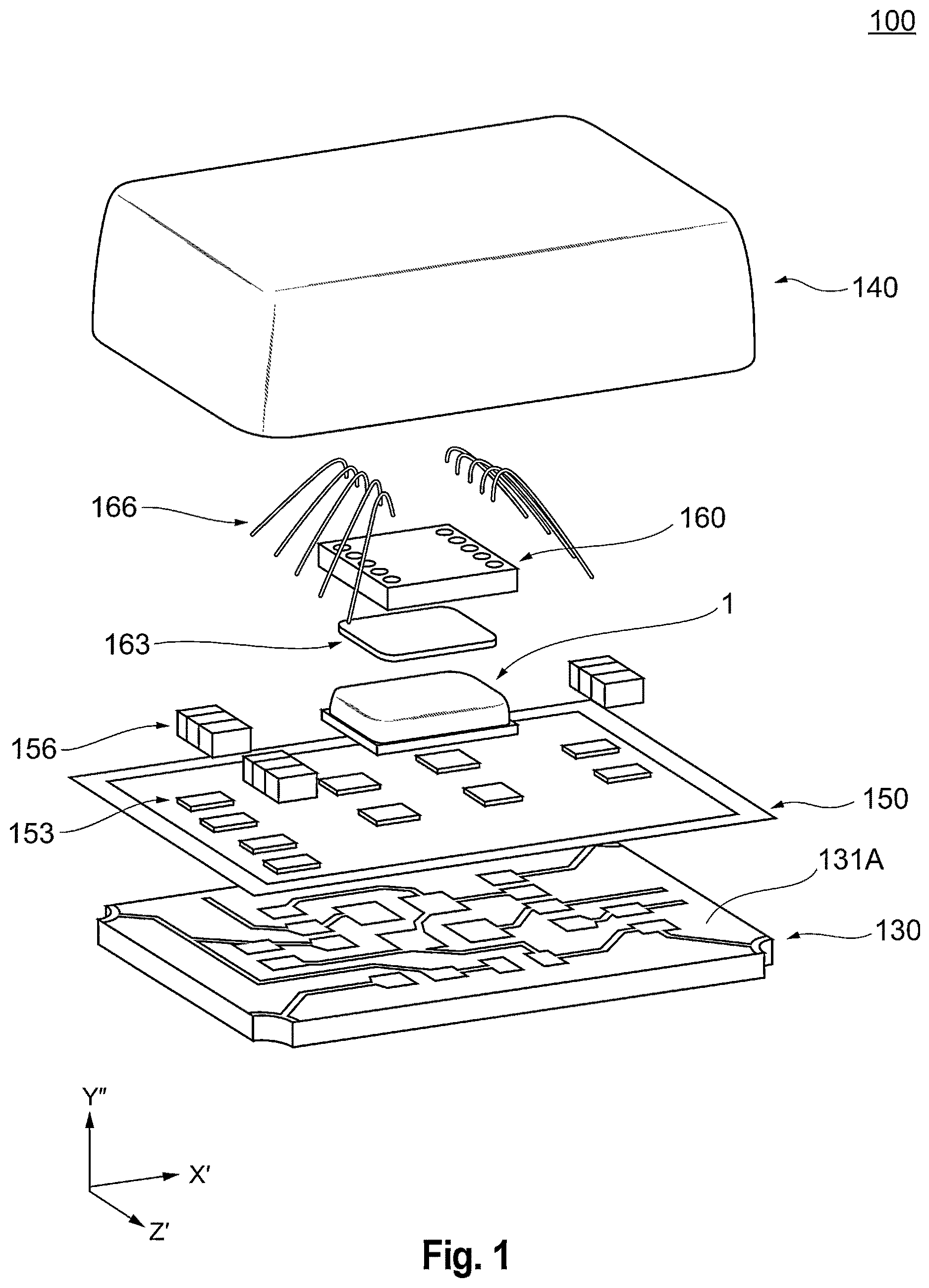 Patent US12620968 — Quartz crystal resonator, quartz crystal resonator unit and quartz crystal oscillator — Figure 1