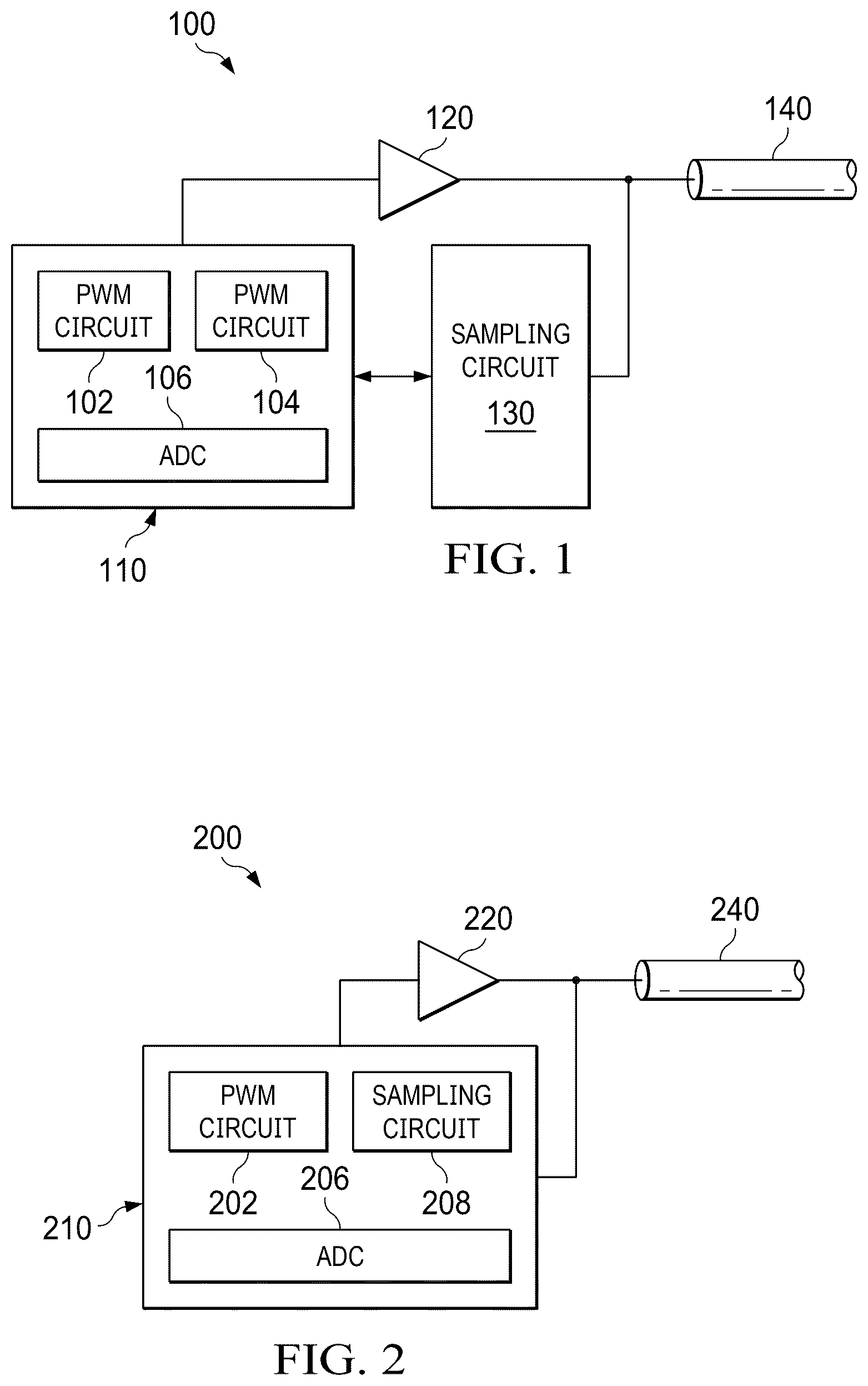 Patent US12620978 — Use of pulse width modulation to generate excitation pulses offset from sampling pulses — Figure 1