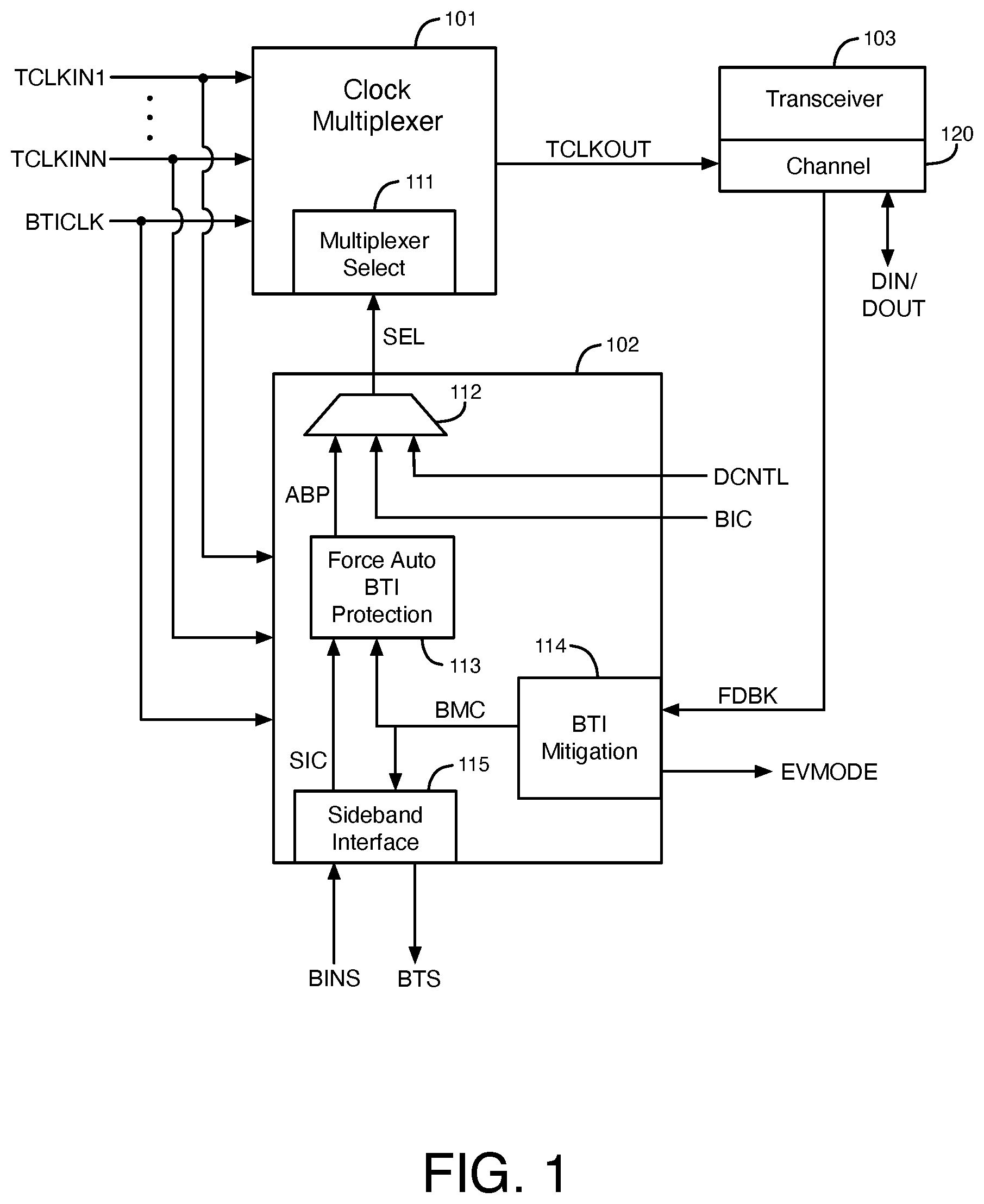 Patent US12620981 — Techniques for reduction of degradation in channels caused by bias temperature instability — Figure 1