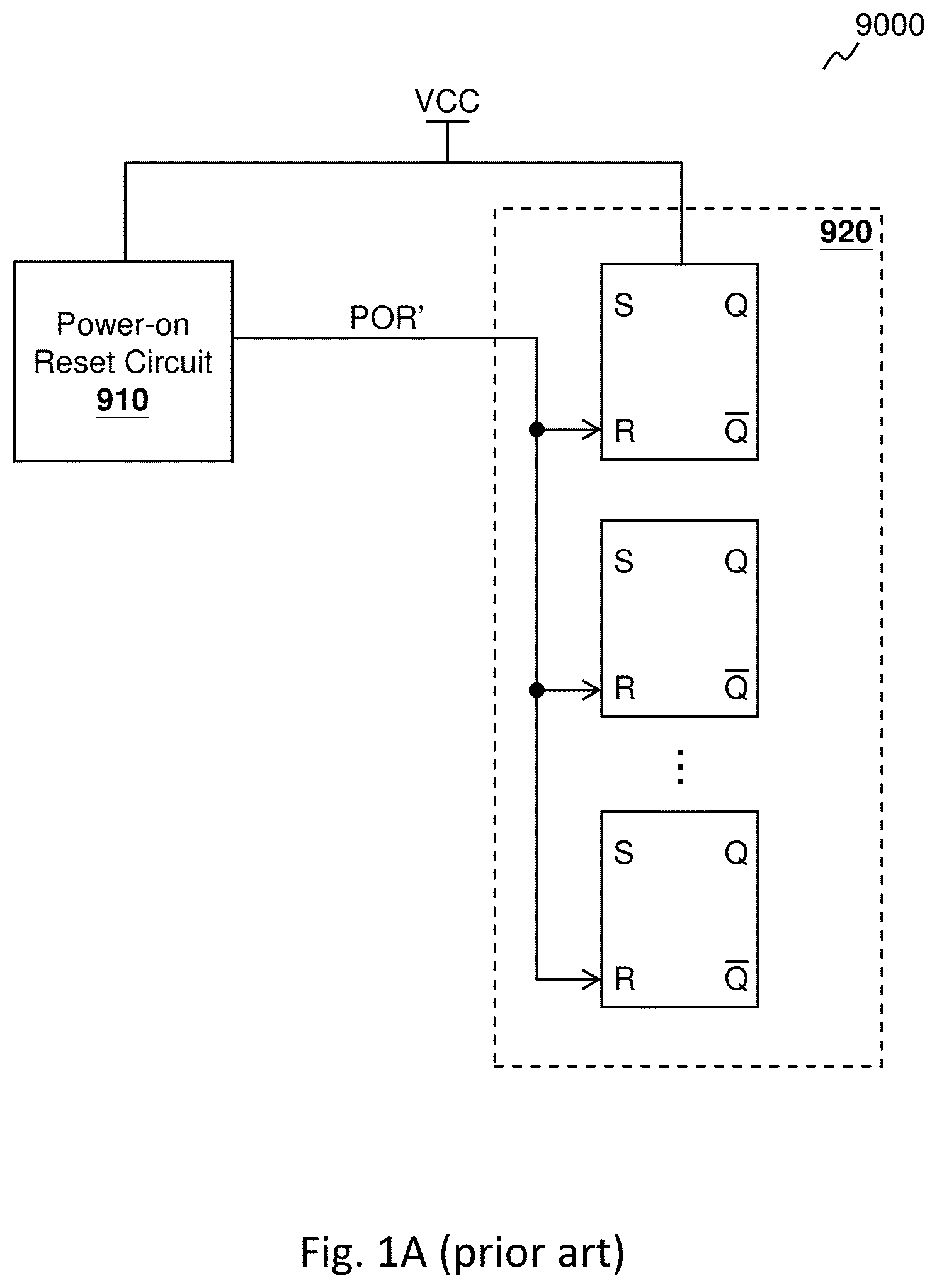Patent US12620985 — Low power consumption power-on reset system — Figure 1