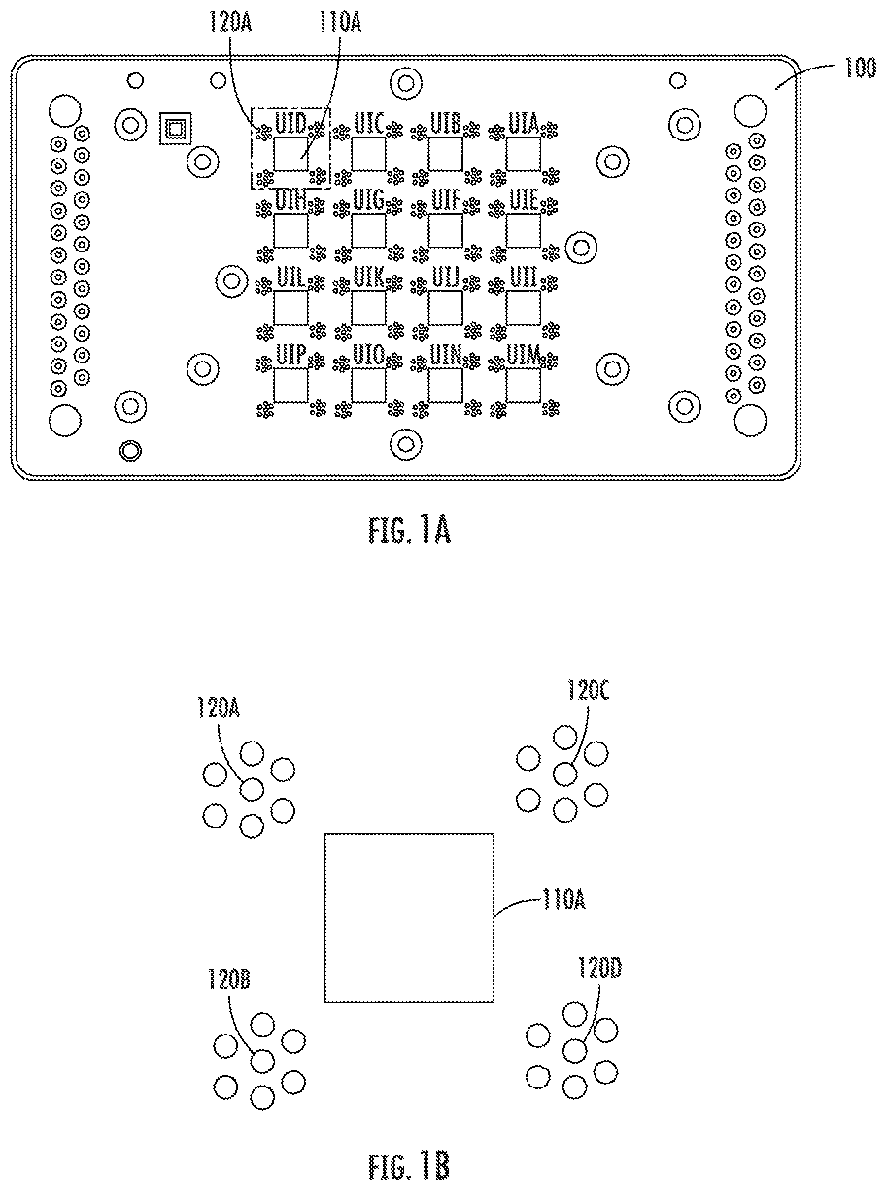 Patent US12621012 — Method to mechanically isolate and electrically couple between a phased array transmit/receive board — Figure 1