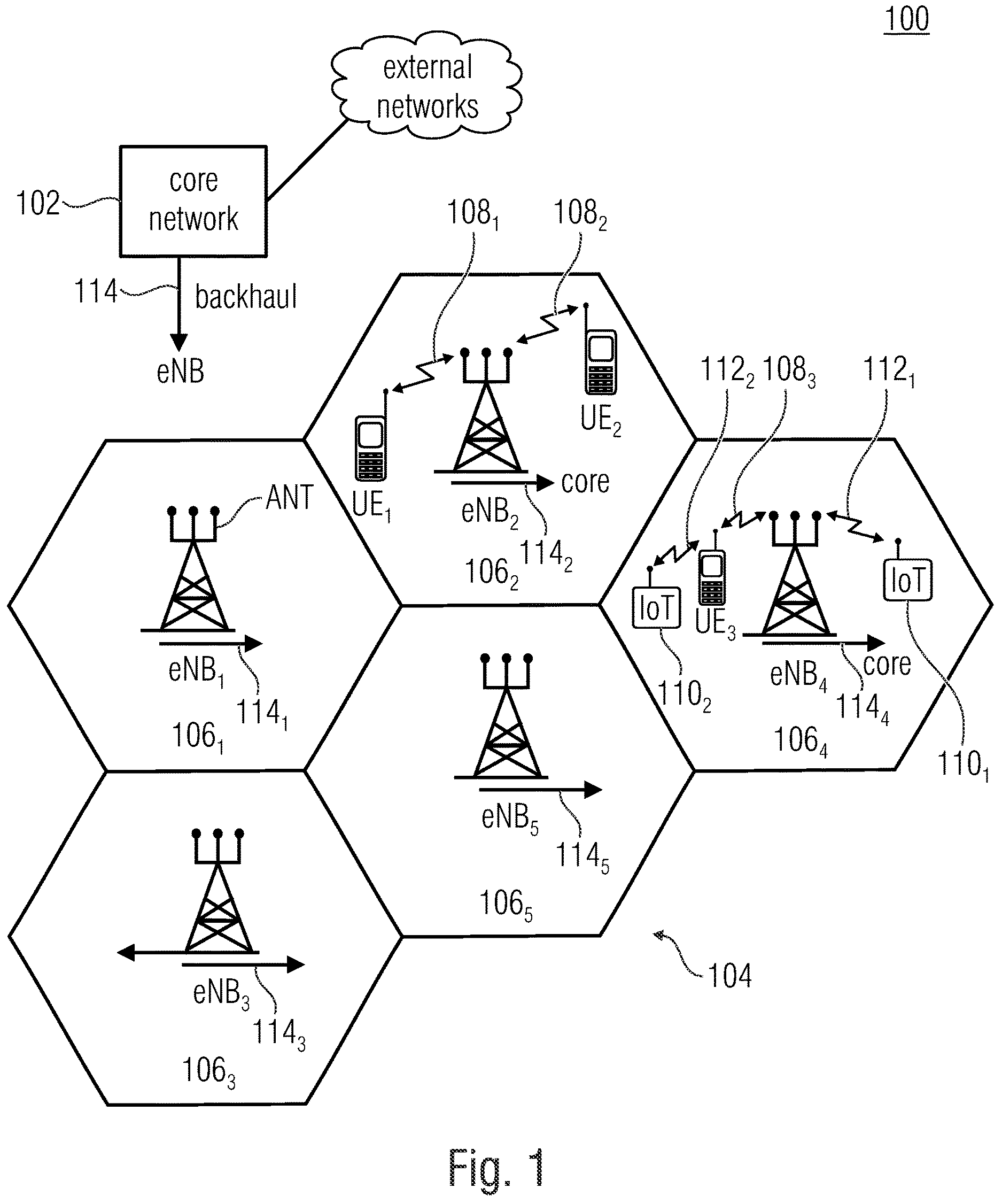 Patent US12621023 — Receiver, transmitter, system and method employing space-delay precoding — Figure 1