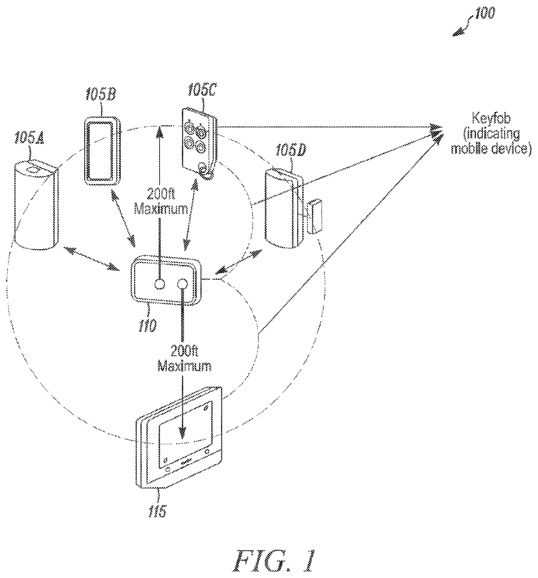 Patent US12621043 — Repeater for enrollment extension — Figure 1