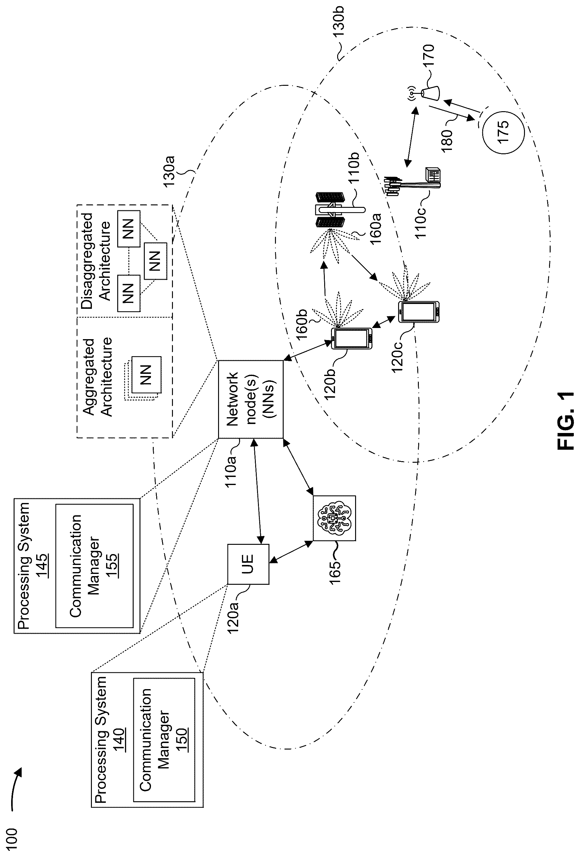 Patent US12621194 — Enhanced integrated sensing and communications waveform — Figure 1