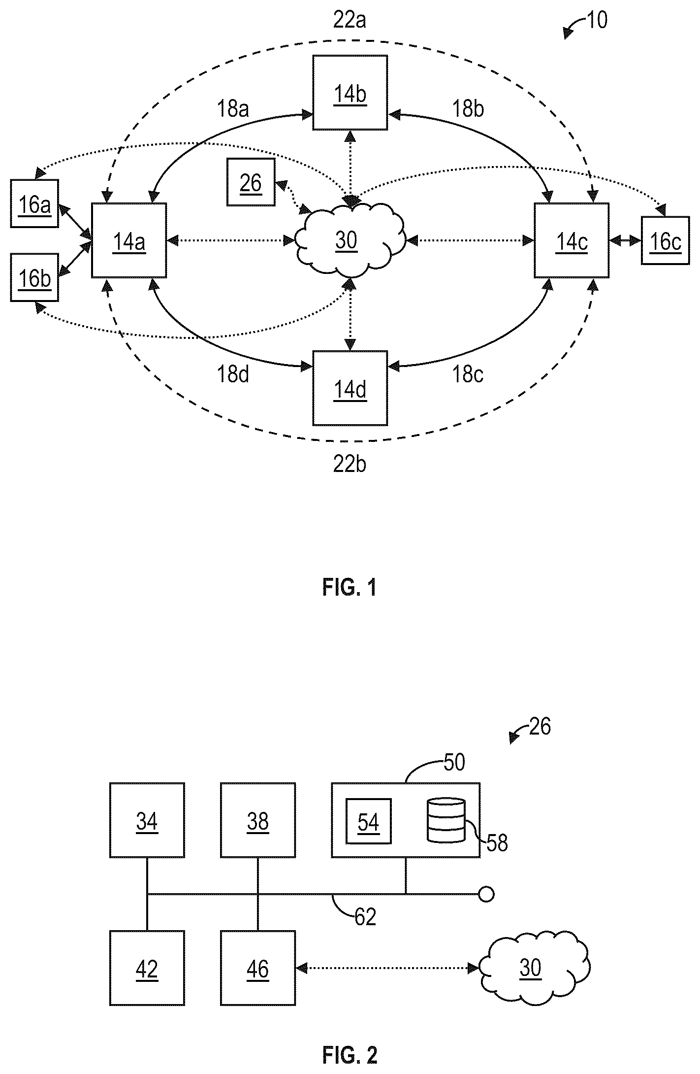 Patent US12621237 — Fast and reliable inter-network element optical protection switching — Figure 1