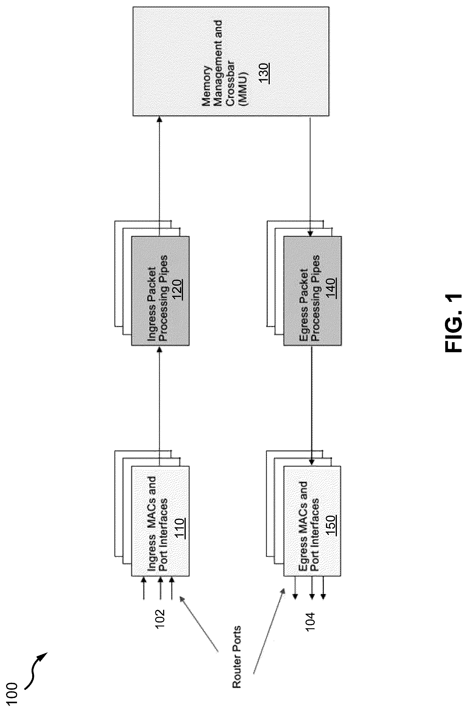 Patent US12621245 — Centralized aggregated elephant flow detection and management — Figure 1