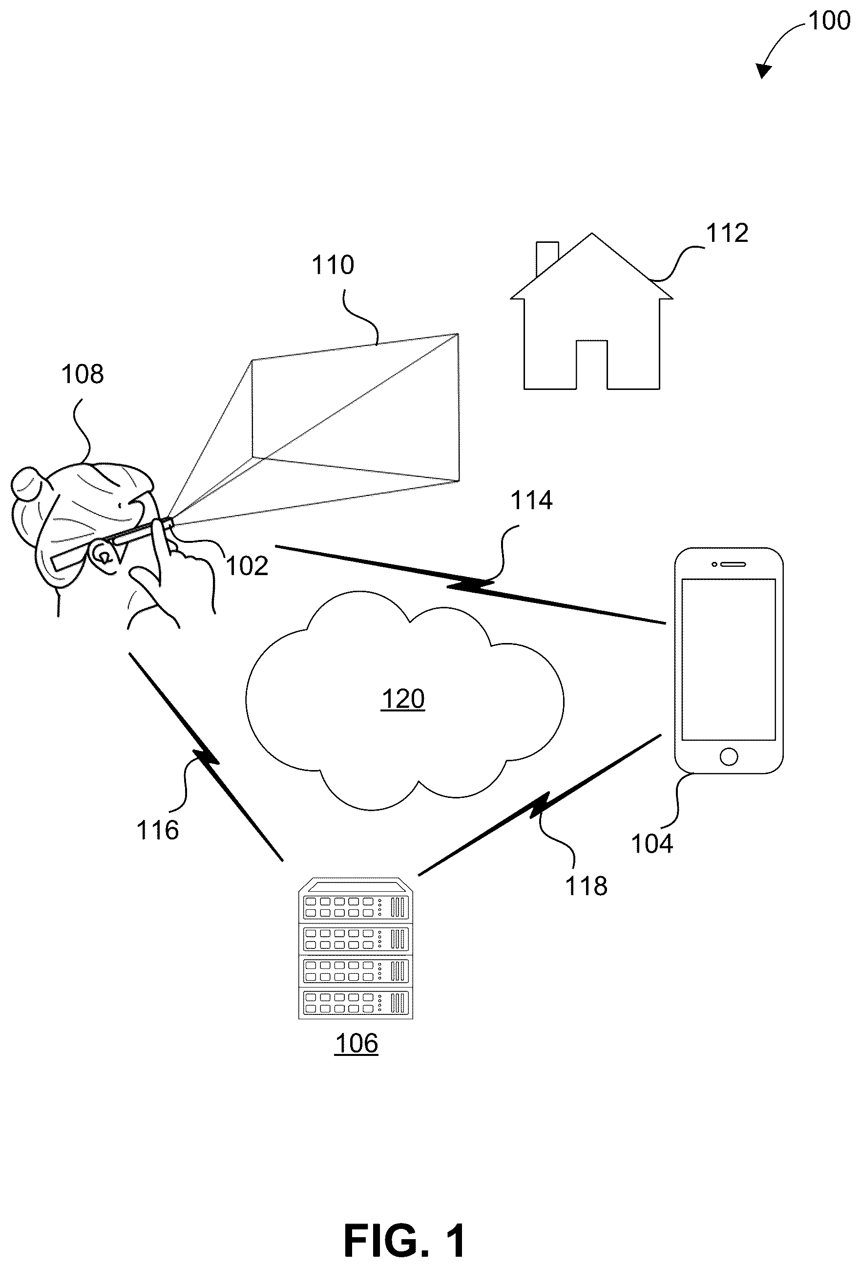 Patent US12621246 — Rendering and displaying data — Figure 1