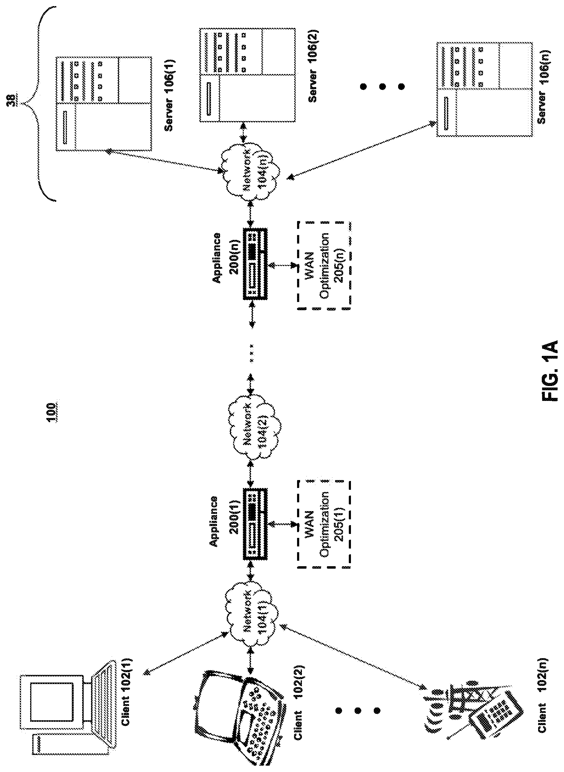 Patent US12621267 — Hostname based reverse split tunnel with wildcard support — Figure 1