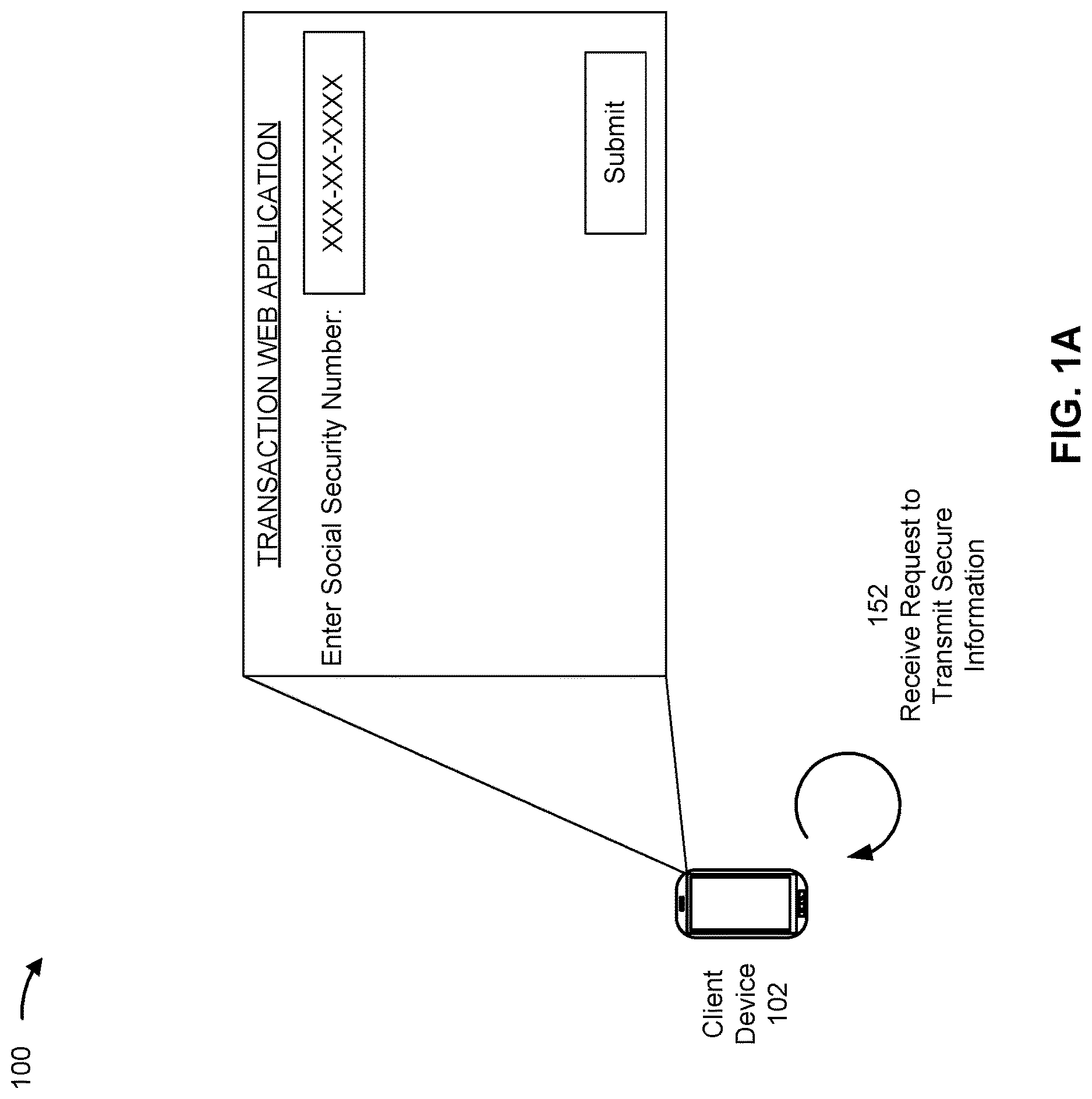 Patent US12621274 — Secure encryption using tokenized data — Figure 1