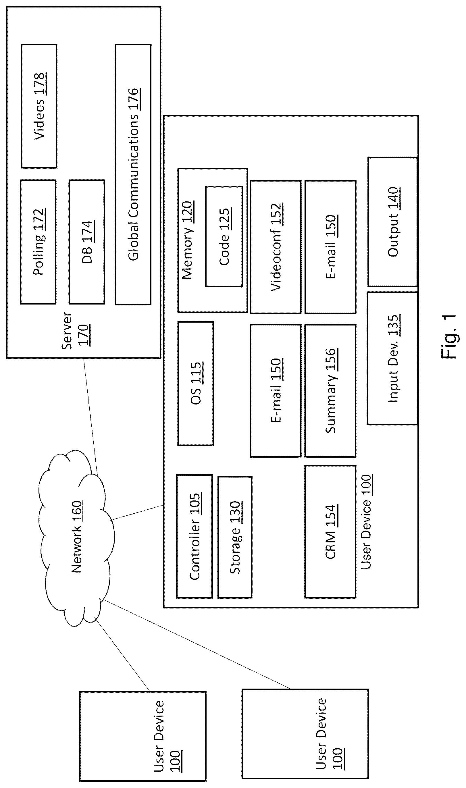 Patent US12621412 Figure 1 – System and method for correlating interaction to metadata