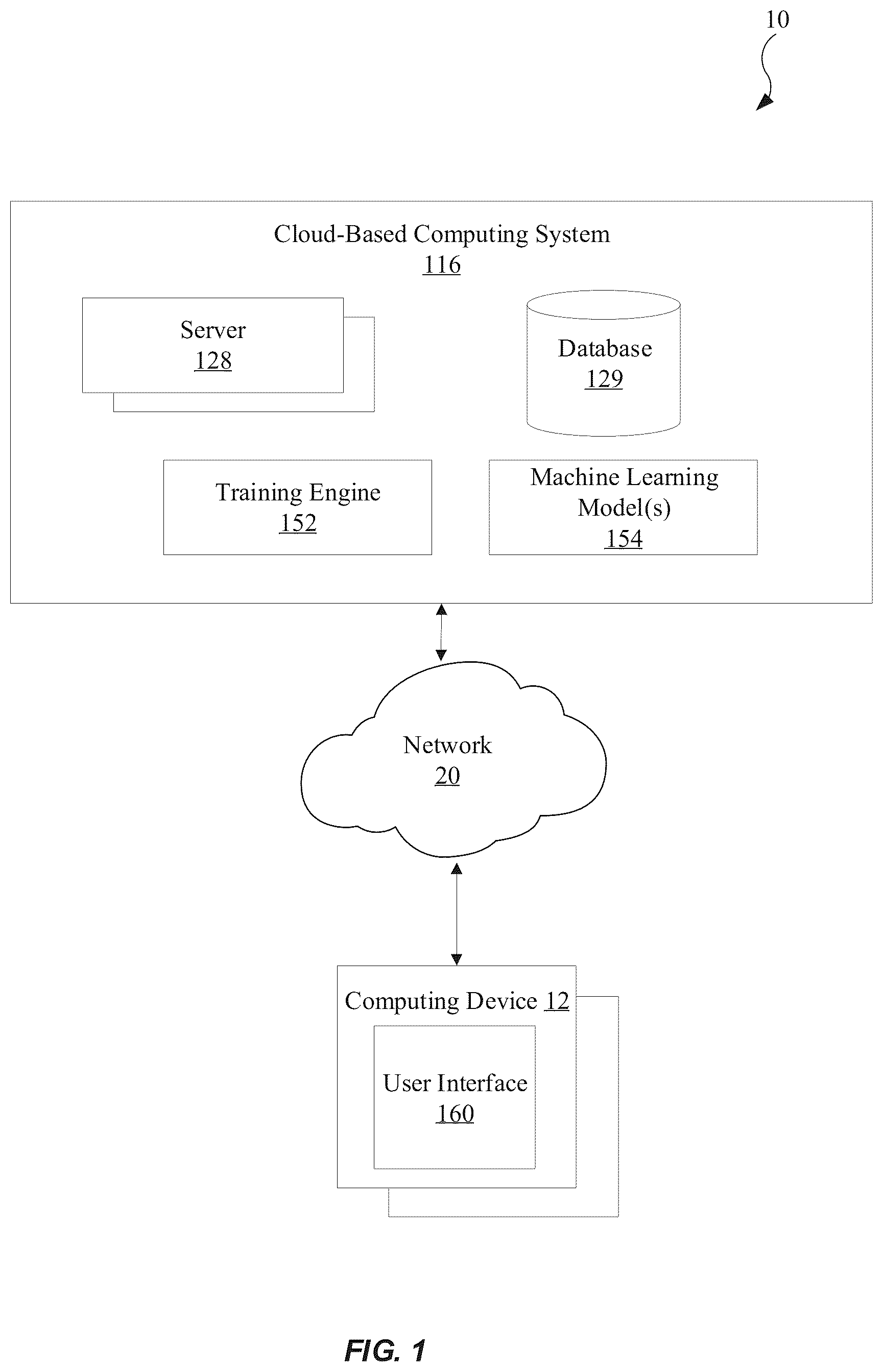 Patent US12621419 — Systems and methods for generating video based on informational audio data — Figure 1