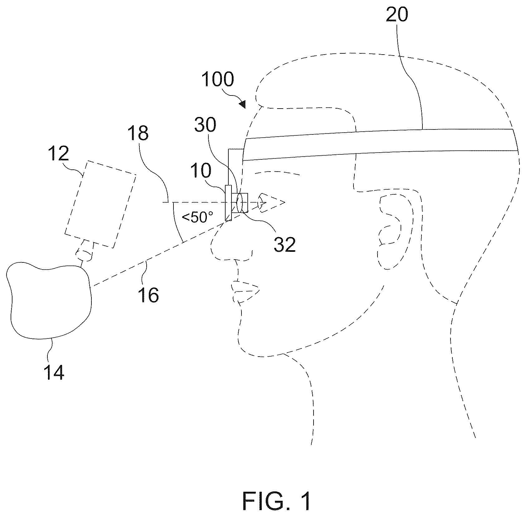 Patent US12621426 Figure 1 – Head-mountable display device and method for displaying an image received from a microscope