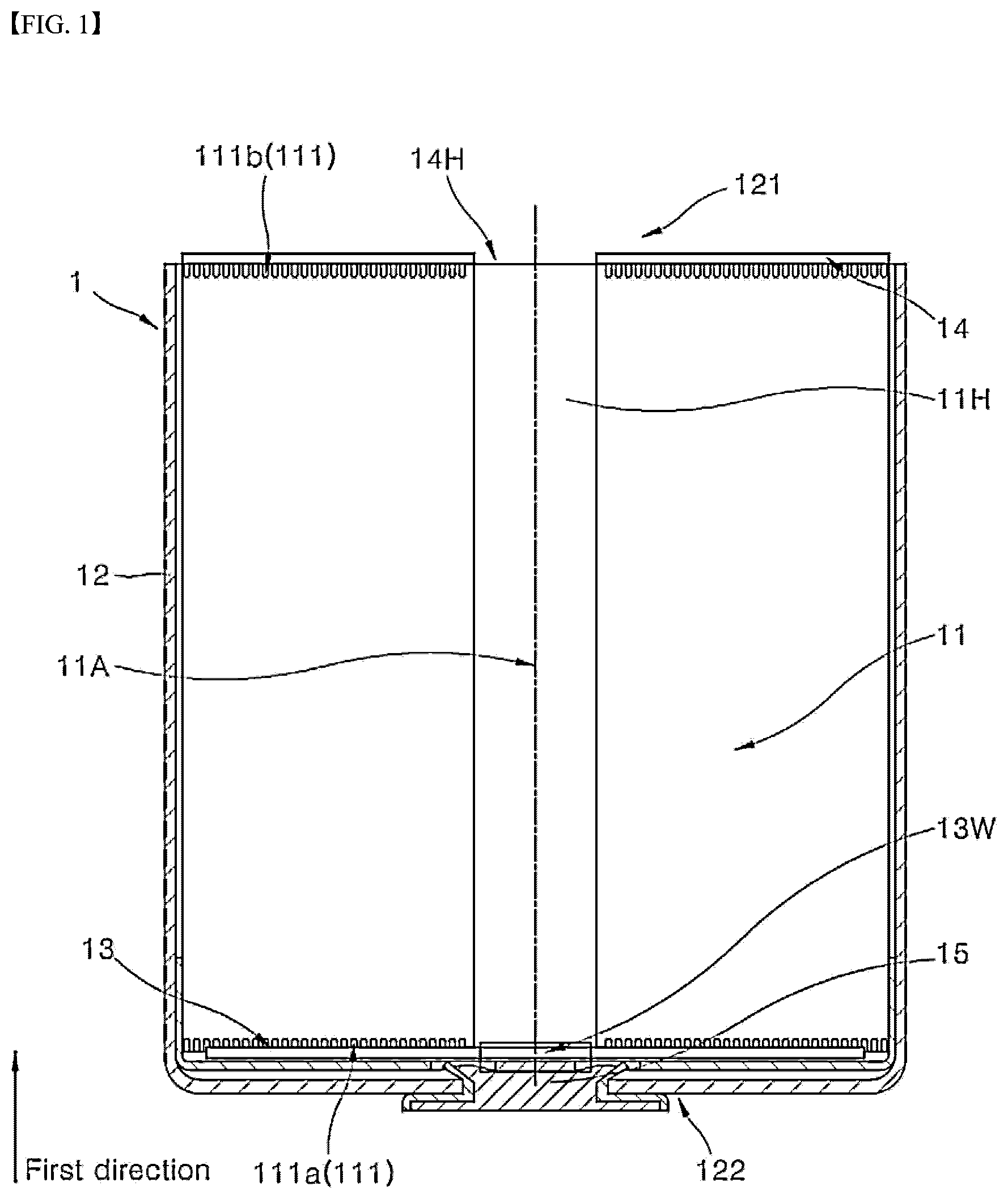 Patent US12621554 — Welding inspection apparatus for inspecting a battery can — Figure 1