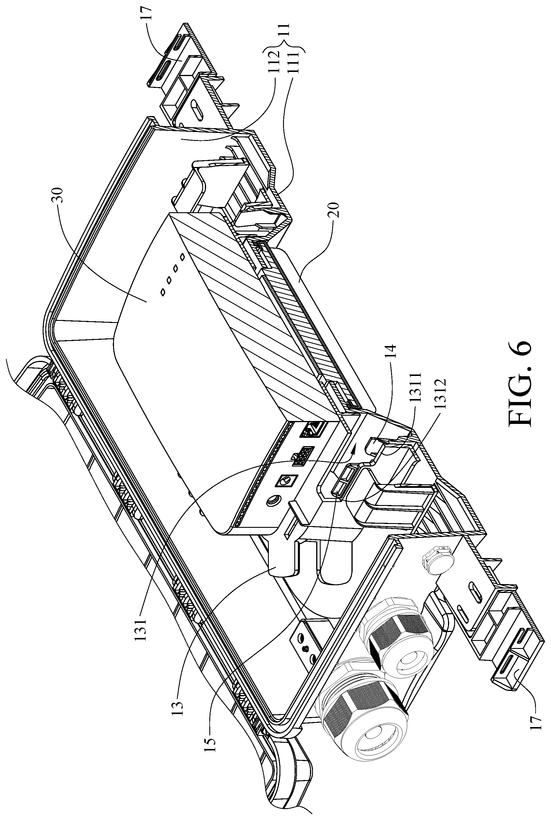Patent US12621588 Figure 6 – Communication device