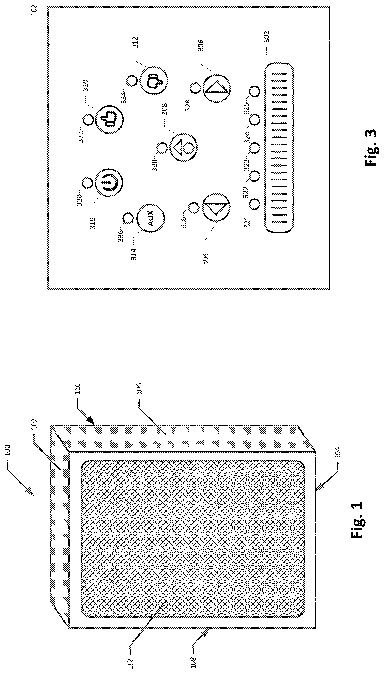 Patent US12621593 — Wooden or other dielectric capacitive touch interface and loudspeaker having same — Figure 1