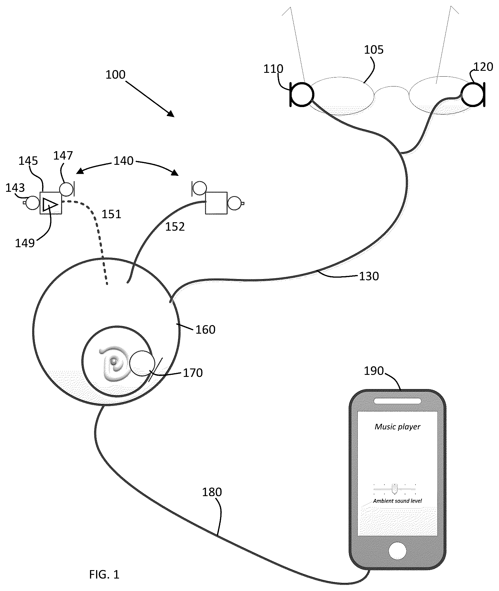 Patent US12621598 Figure 1 – Automatic keyword pass-through system
