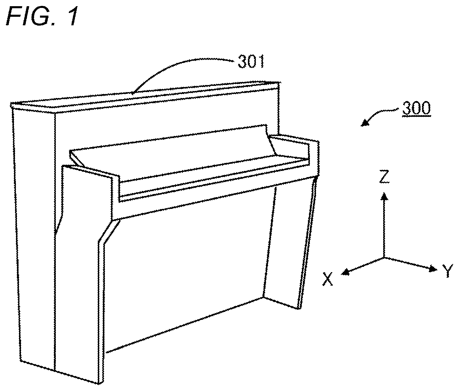 Patent US12621601 — Electronic musical instrument and sound emitting unit — Figure 1