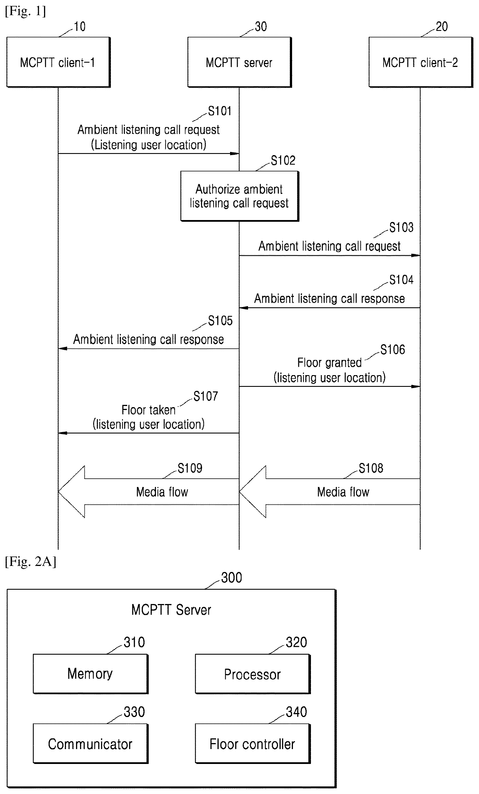 Patent US12621633 — Method and system for sharing location information in remote ambient call — Figure 1