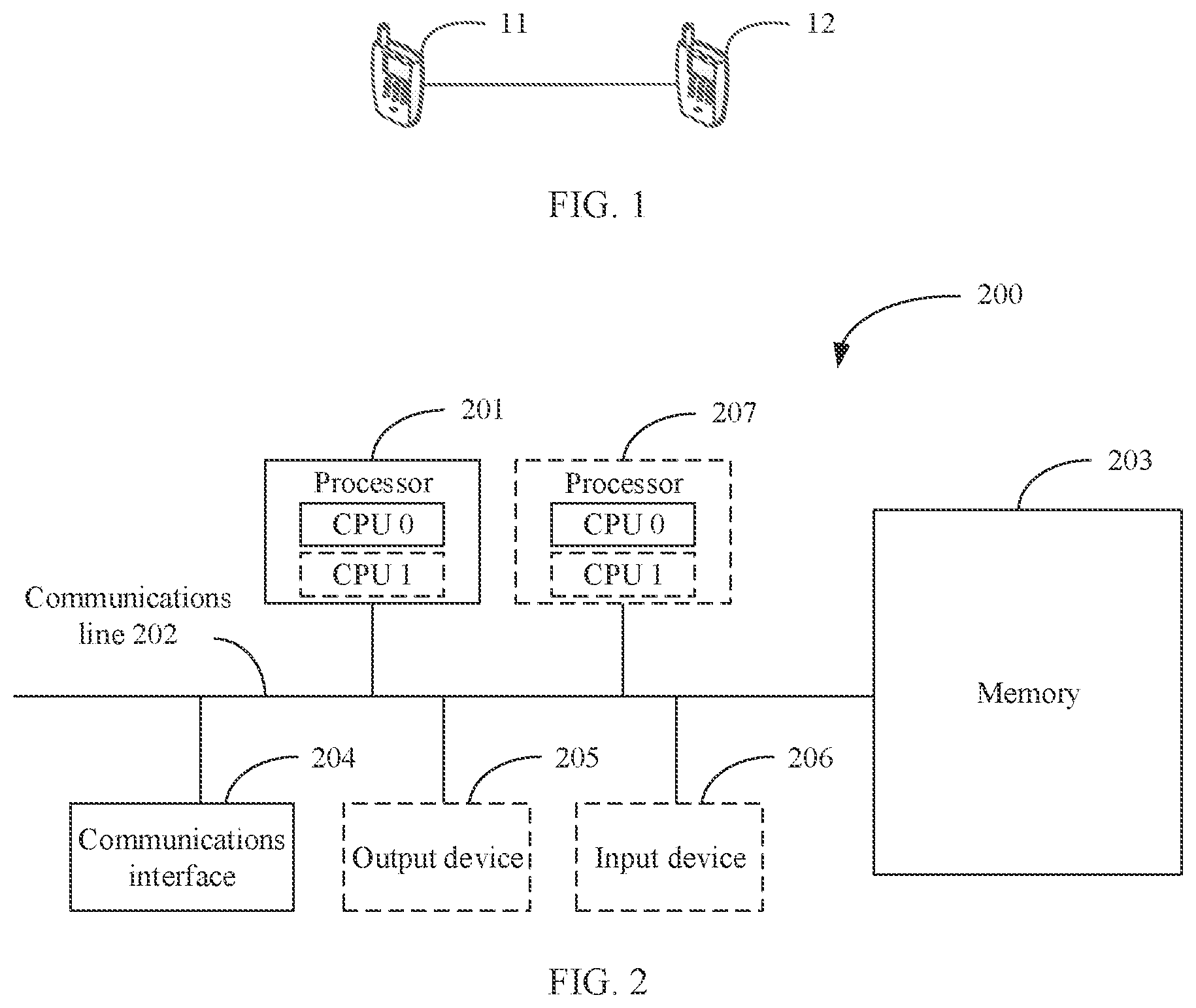 Patent US12621659 Figure 1 – Key negotiation method, apparatus, and system