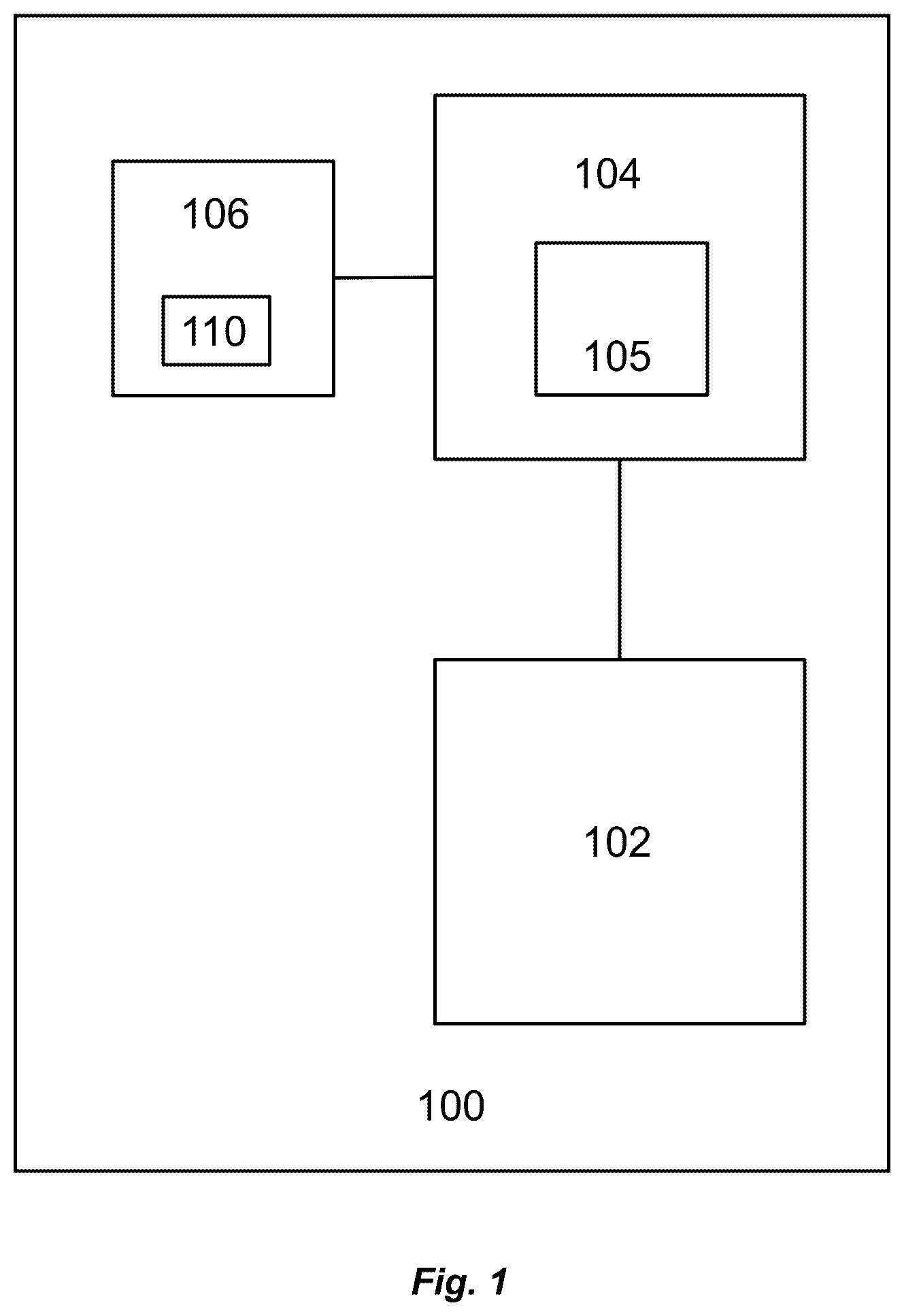 Patent US12621663 — Microcontroller having wireless communication module for use with a system — Figure 1