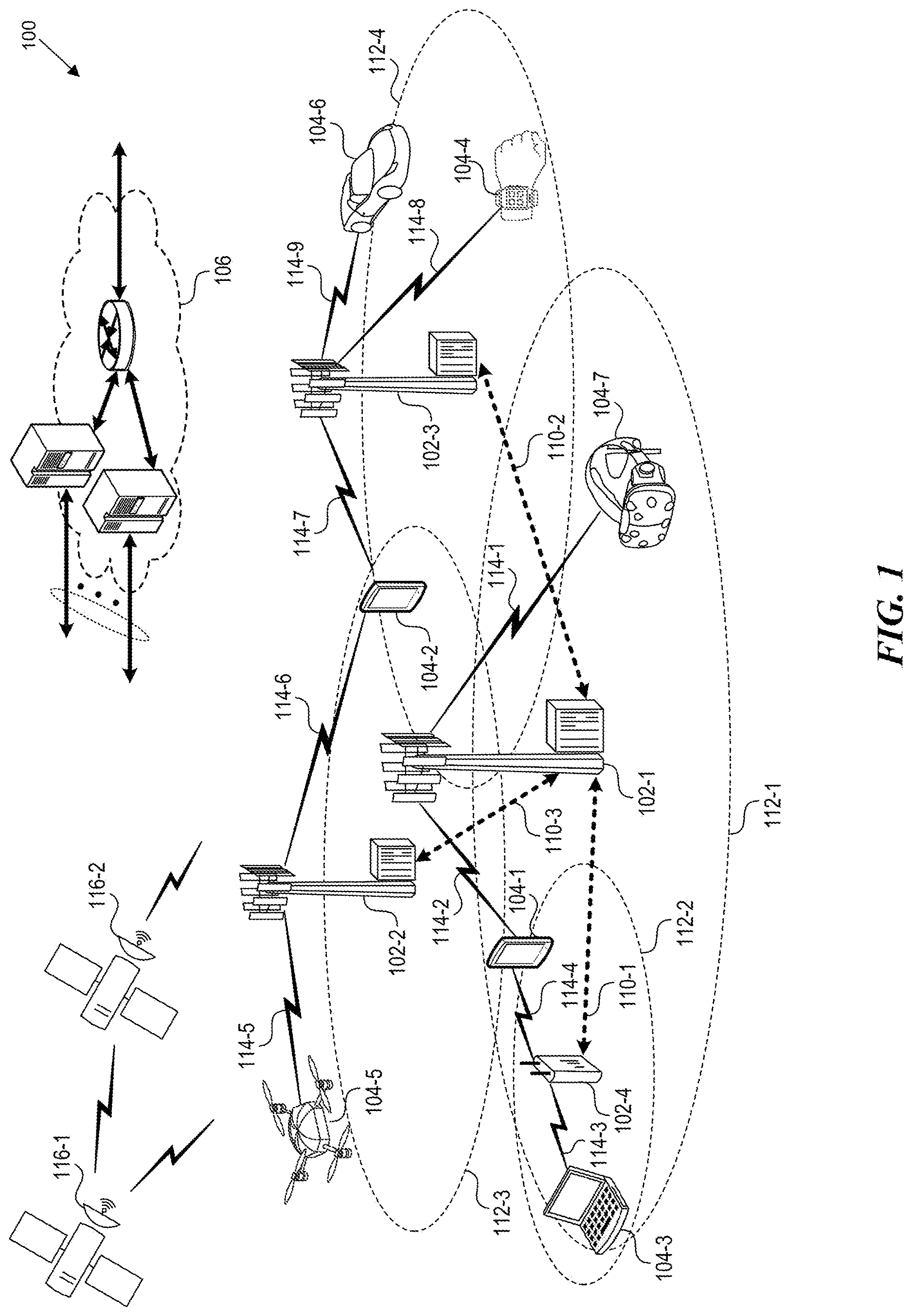 Patent US12621681 — Identifying telecommunications network performance on roadways — Figure 1