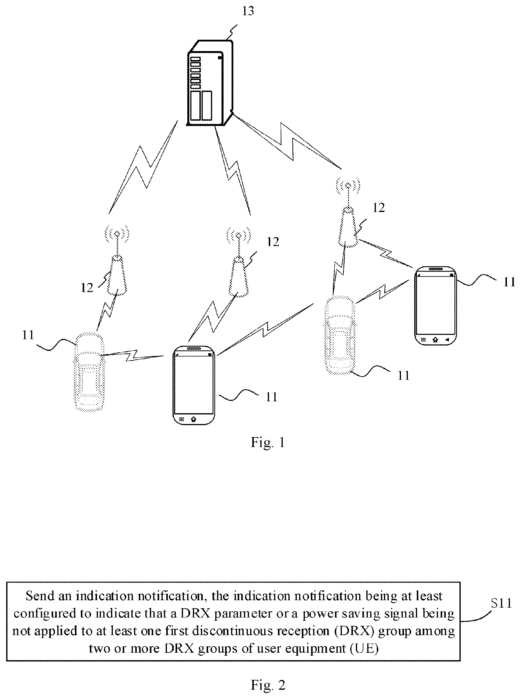 Patent US12621770 — Discontinuous reception (DRX) processing method and device, and computer storage medium — Figure 1