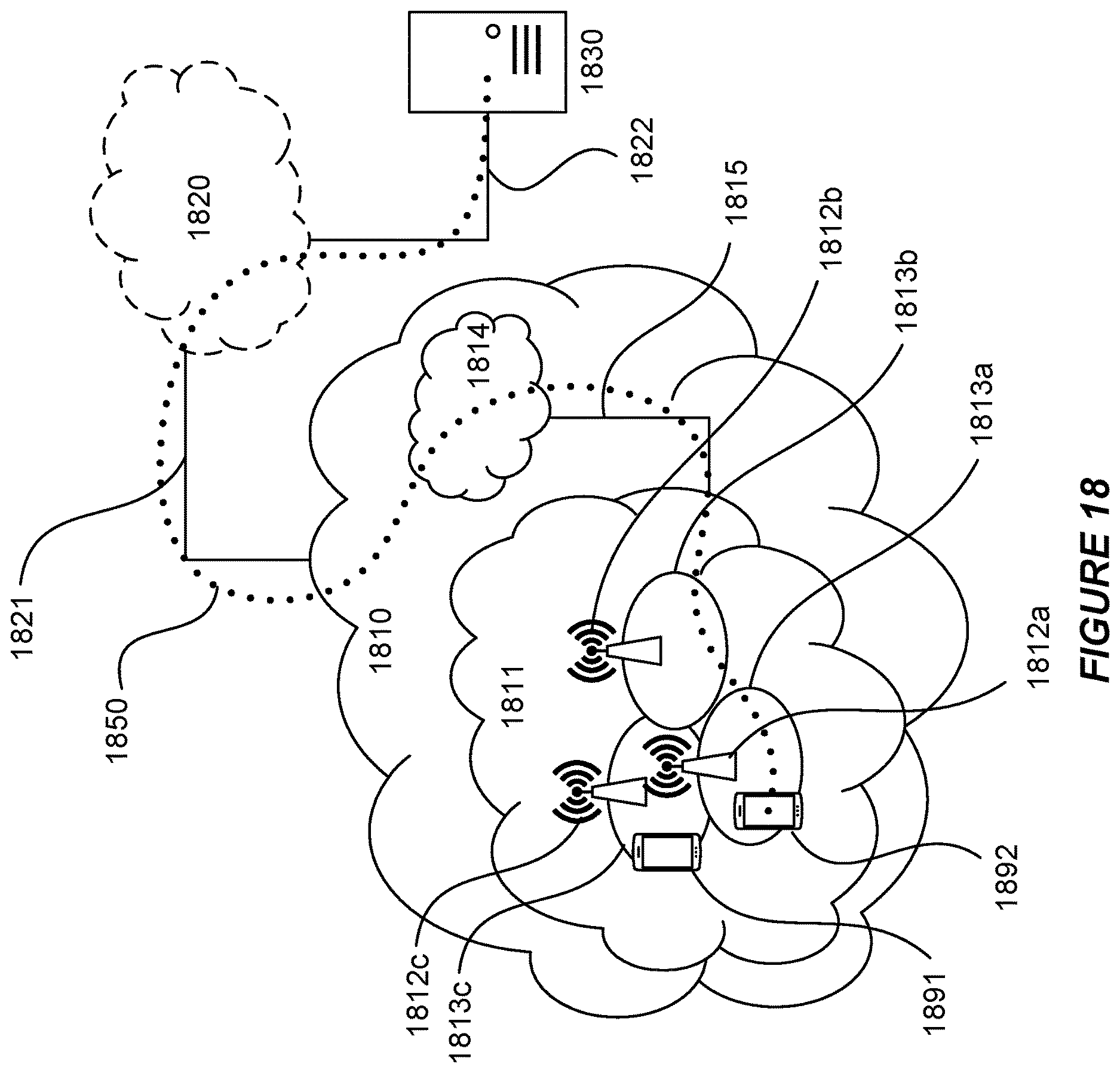 Patent US12621814 Figure 18 – Bandwidth part operation in a wireless communication network