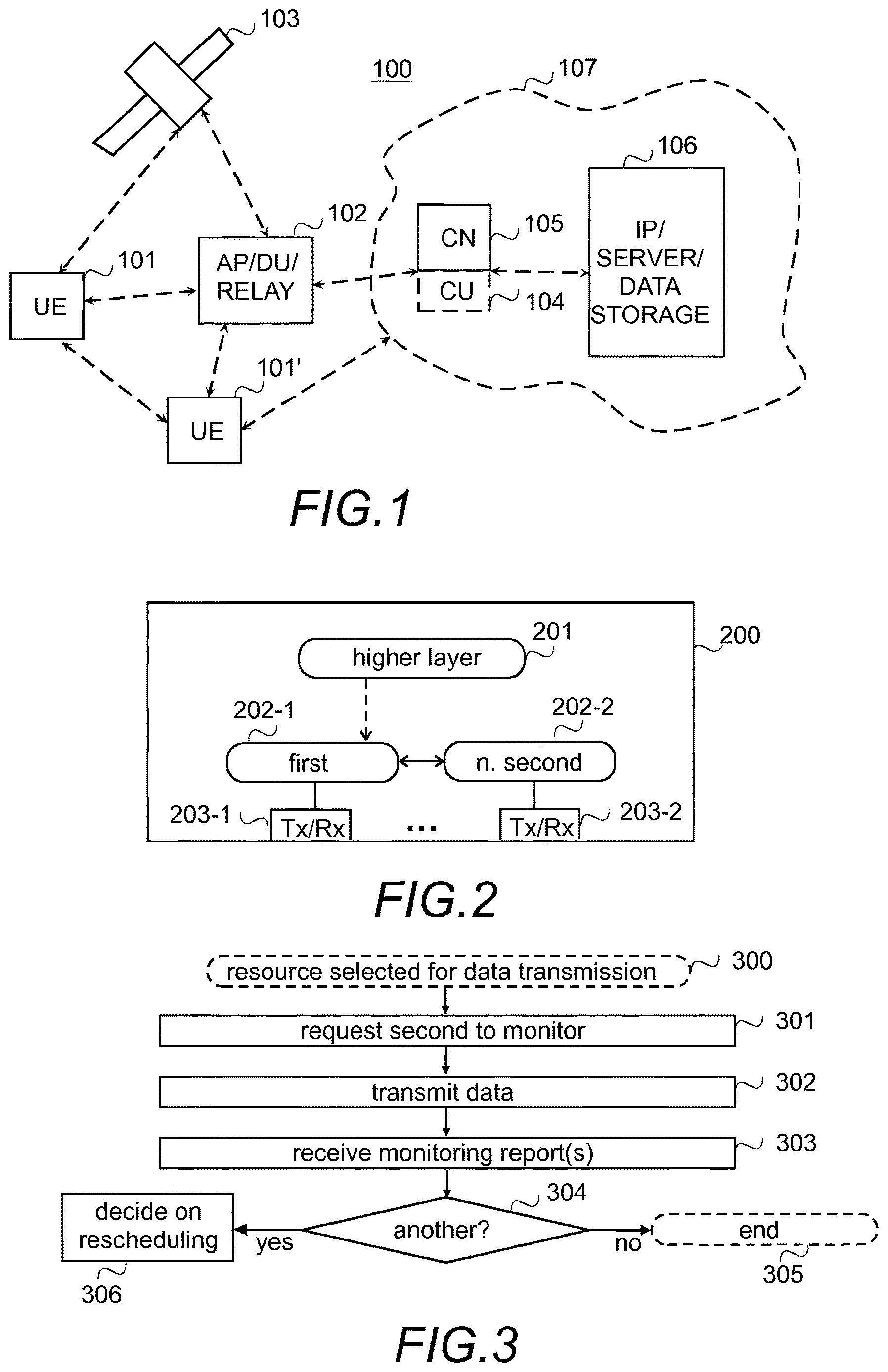 Patent US12621848 — Sidelink resource reselection — Figure 1