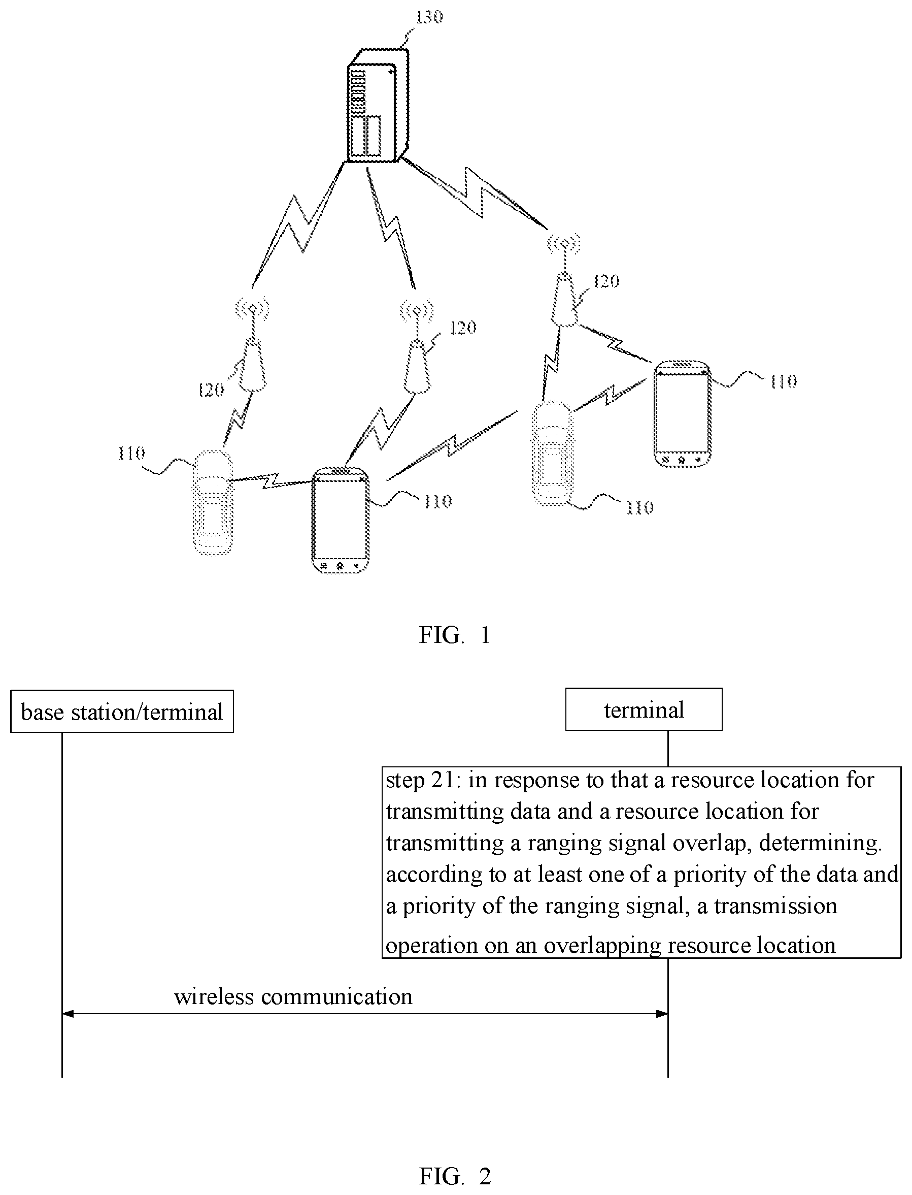 Patent US12621857 — Method for wireless transmission, communication device and non-transitory computer storage medium — Figure 1