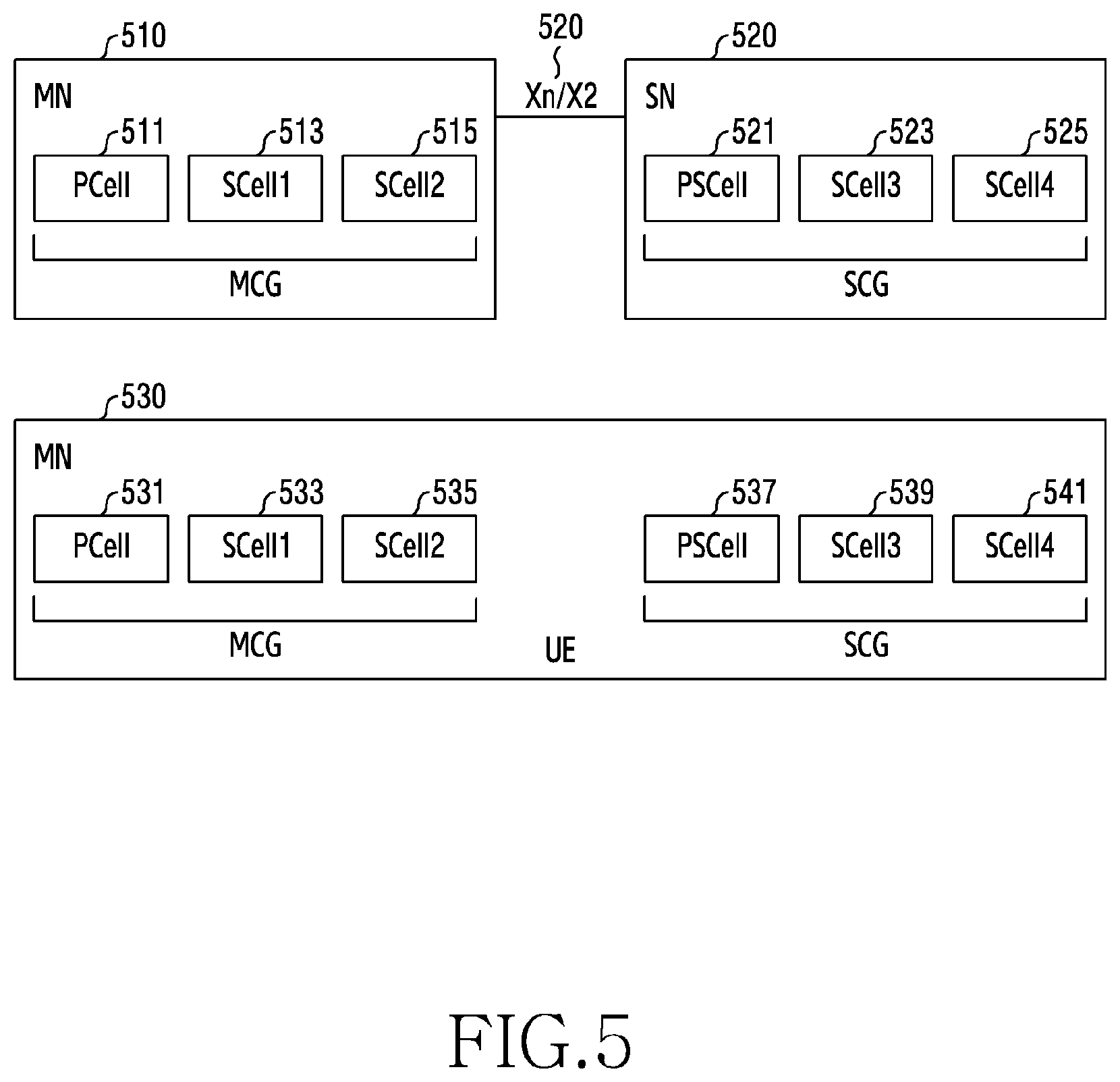 Patent US12621896 Figure 5 – Device and method for transmitting state information in wireless communication system
