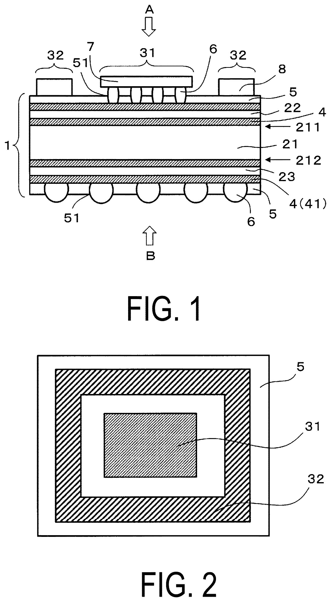 Patent US12621928 — Wiring board — Figure 1