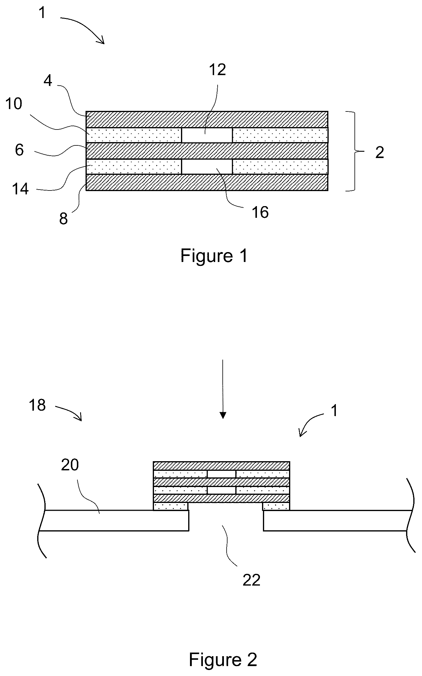 Patent US12621940 — Multilayer vent assembly — Figure 1