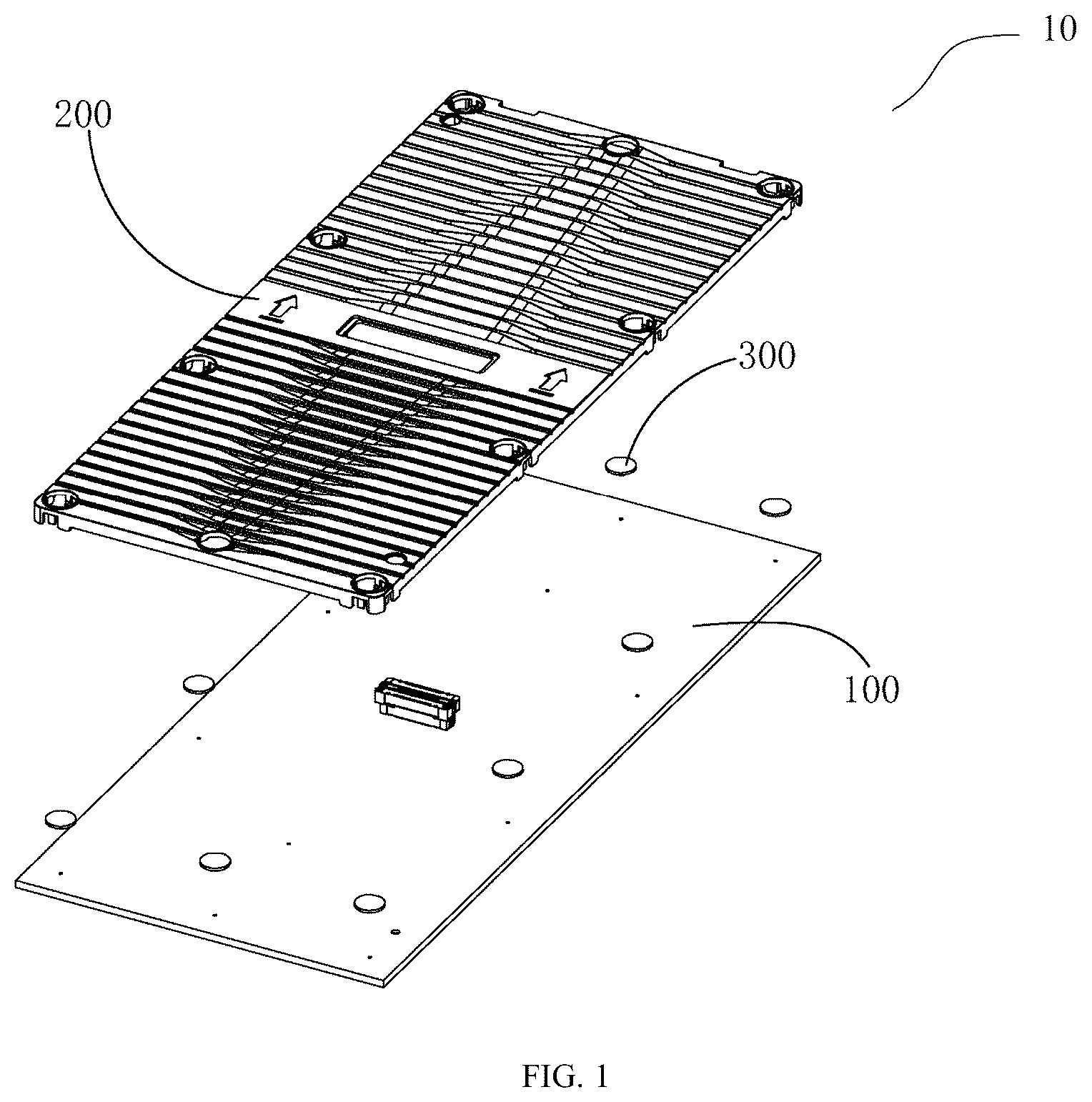 Patent US12621942 — Led display module and LED display panel — Figure 1