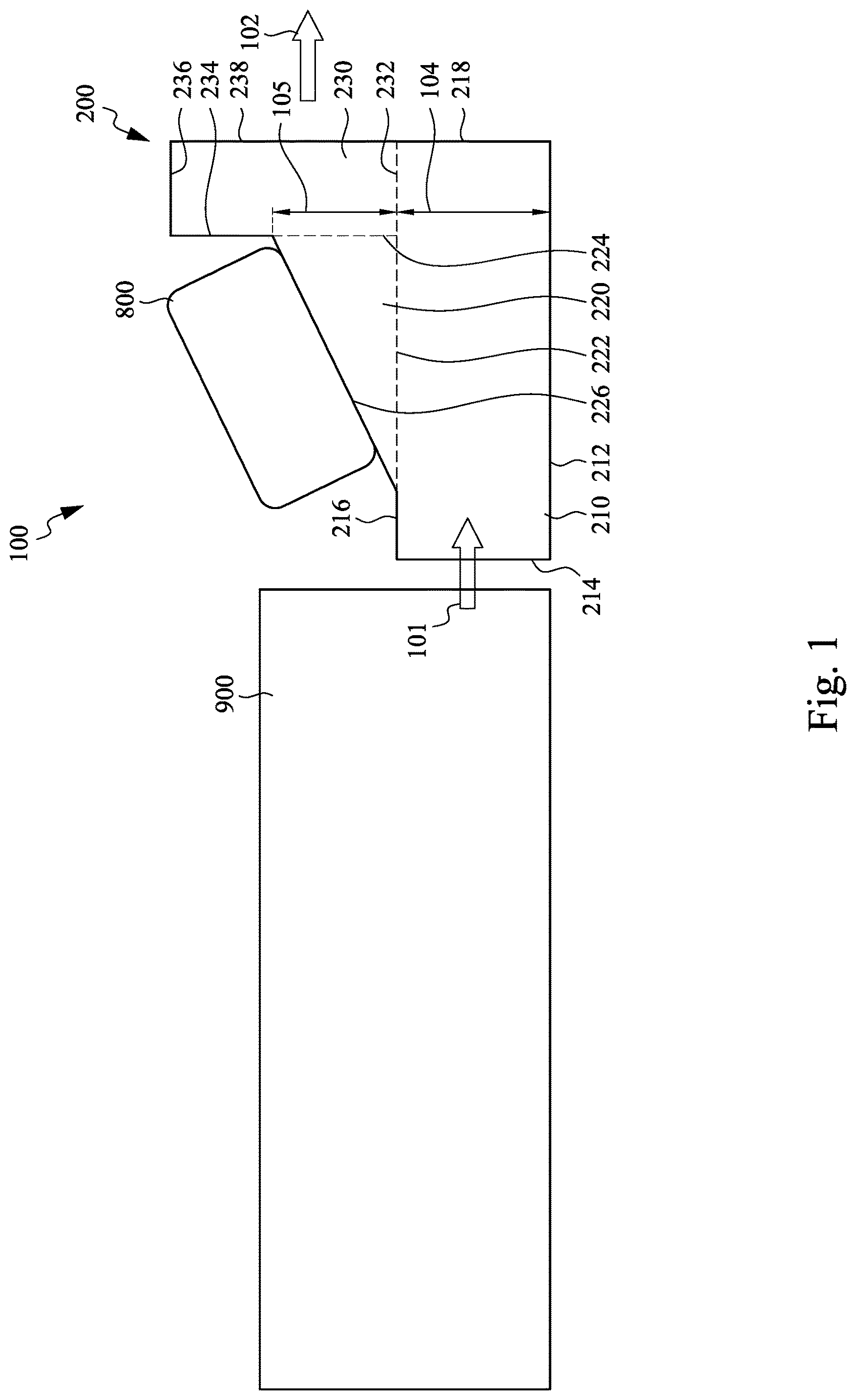 Patent US12621955 — Heat dissipation device — Figure 1