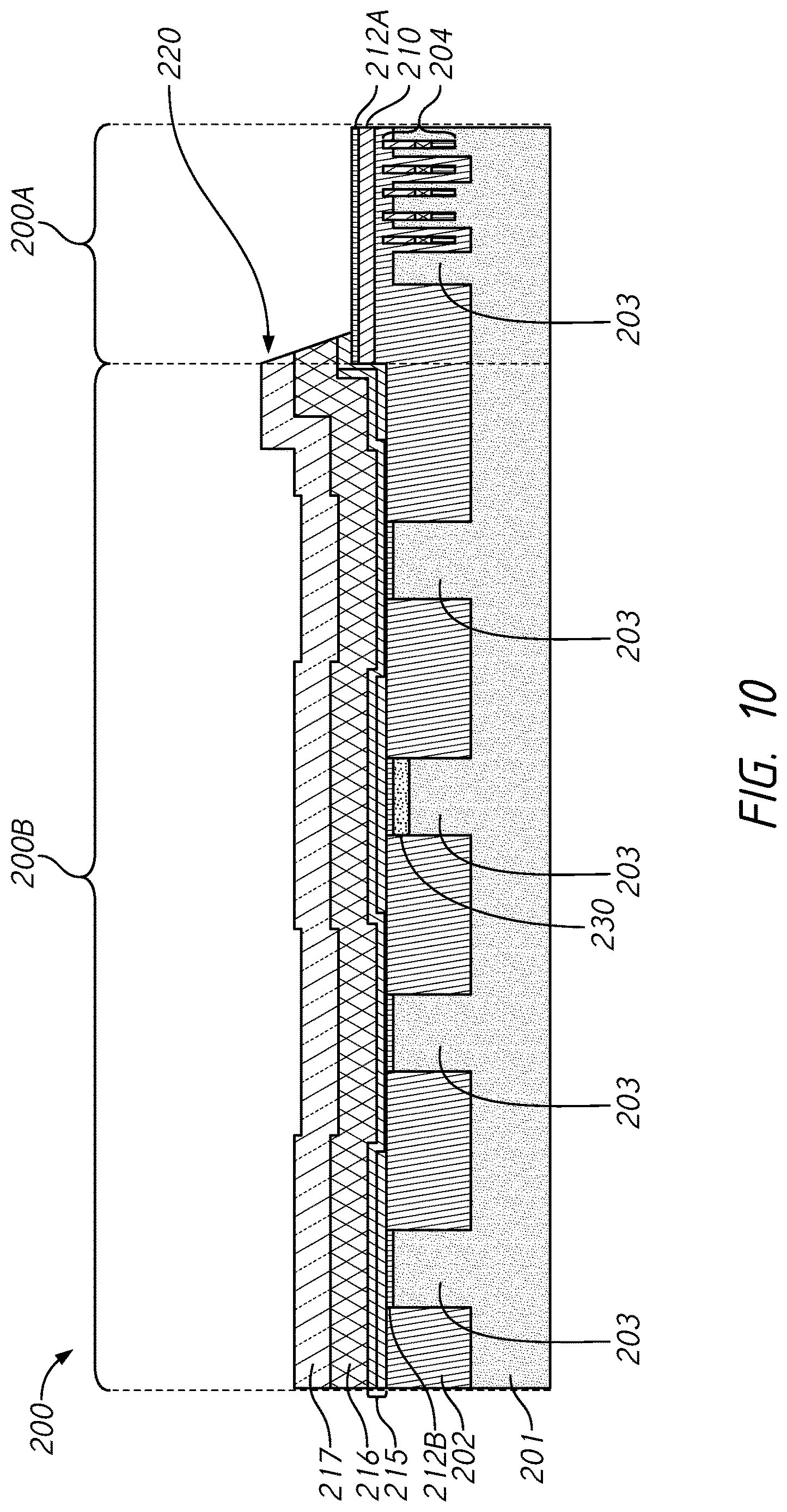 Patent US12621977 Figure 10 – Method of forming memory device