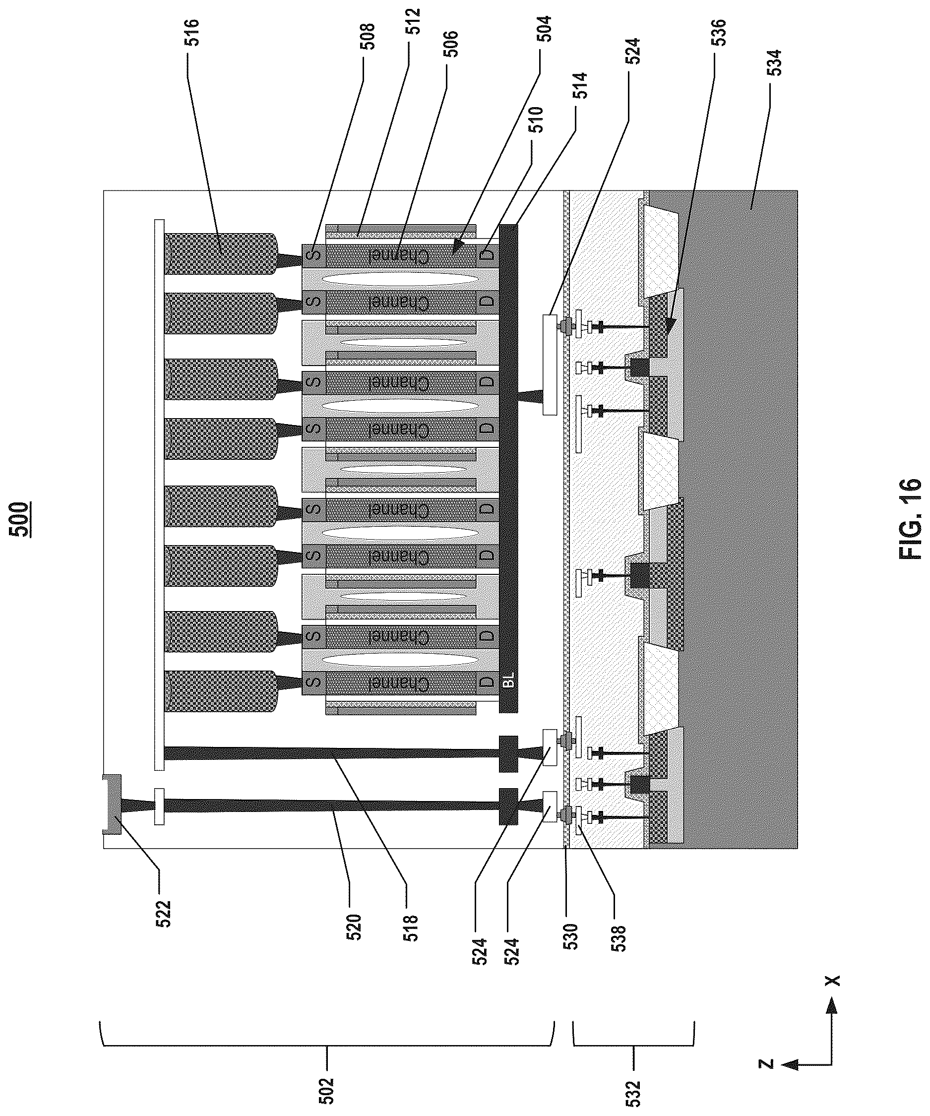 Patent US12621987 Figure 16 – Memory devices and methods for forming the same