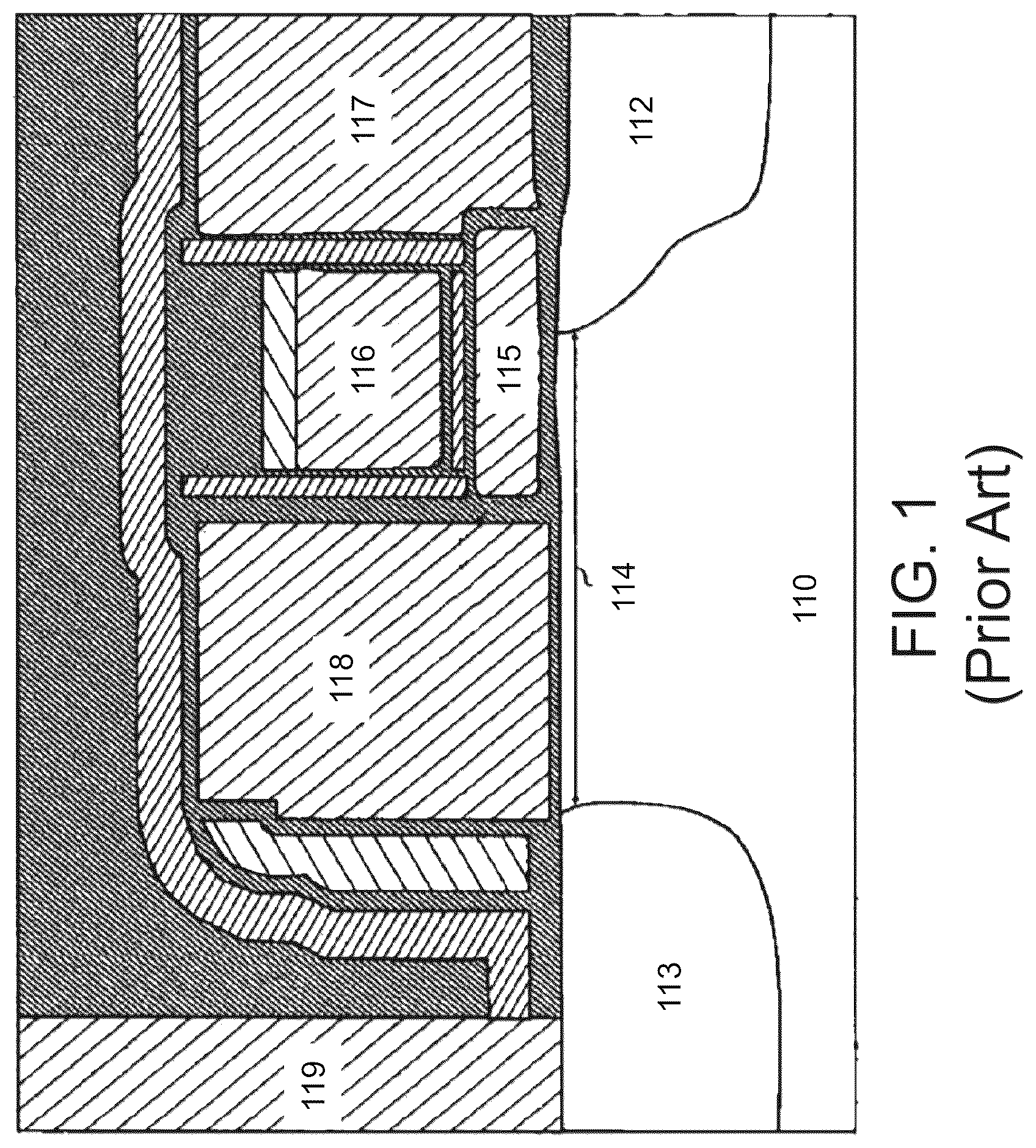 Patent US12621990 — Split gate non-volatile memory cells, HV and logic devices with FINFET structures, and method of making same — Figure 1