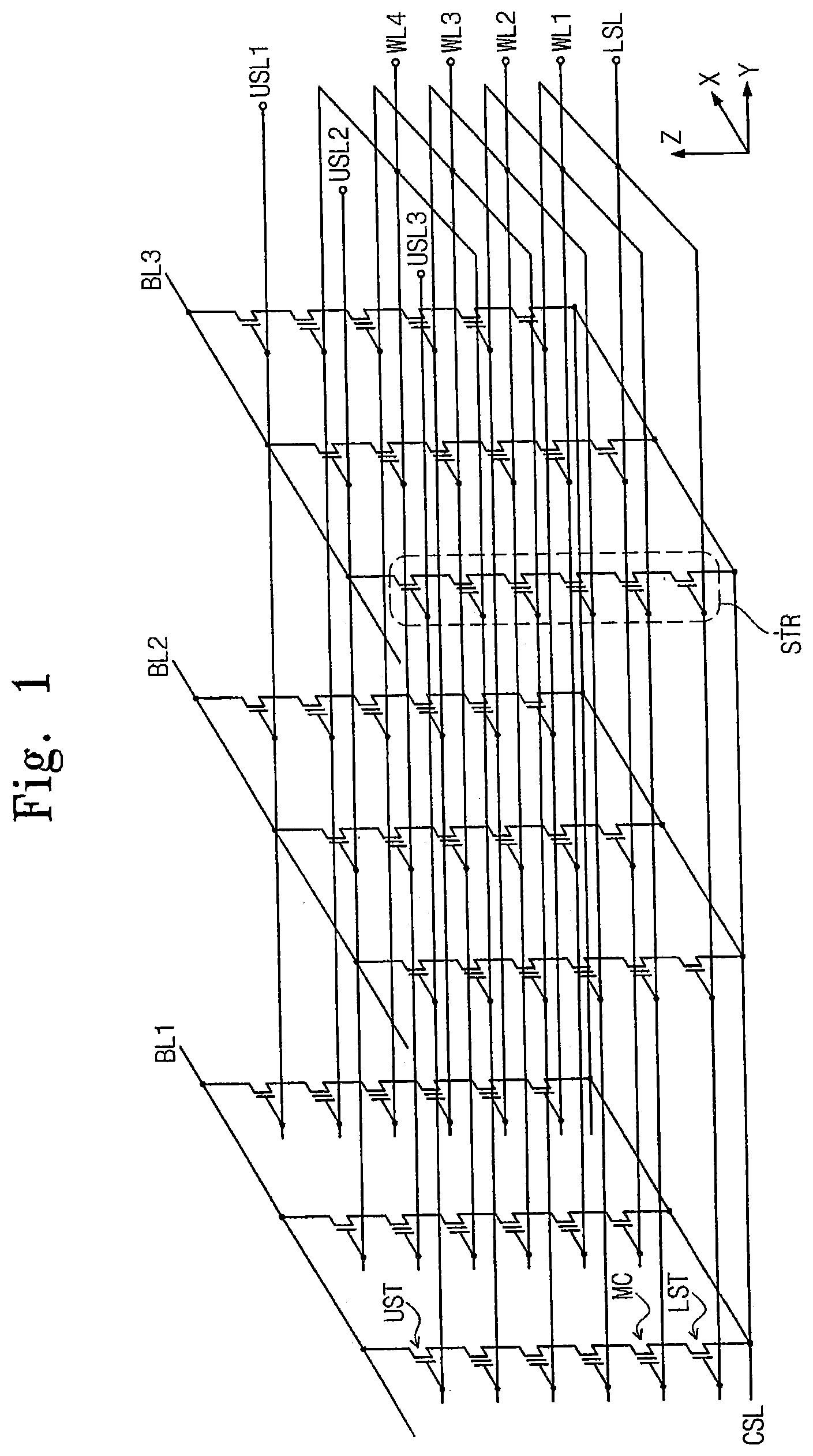 Patent US12621995 — Nonvolatile memory device and method for fabricating the same — Figure 1