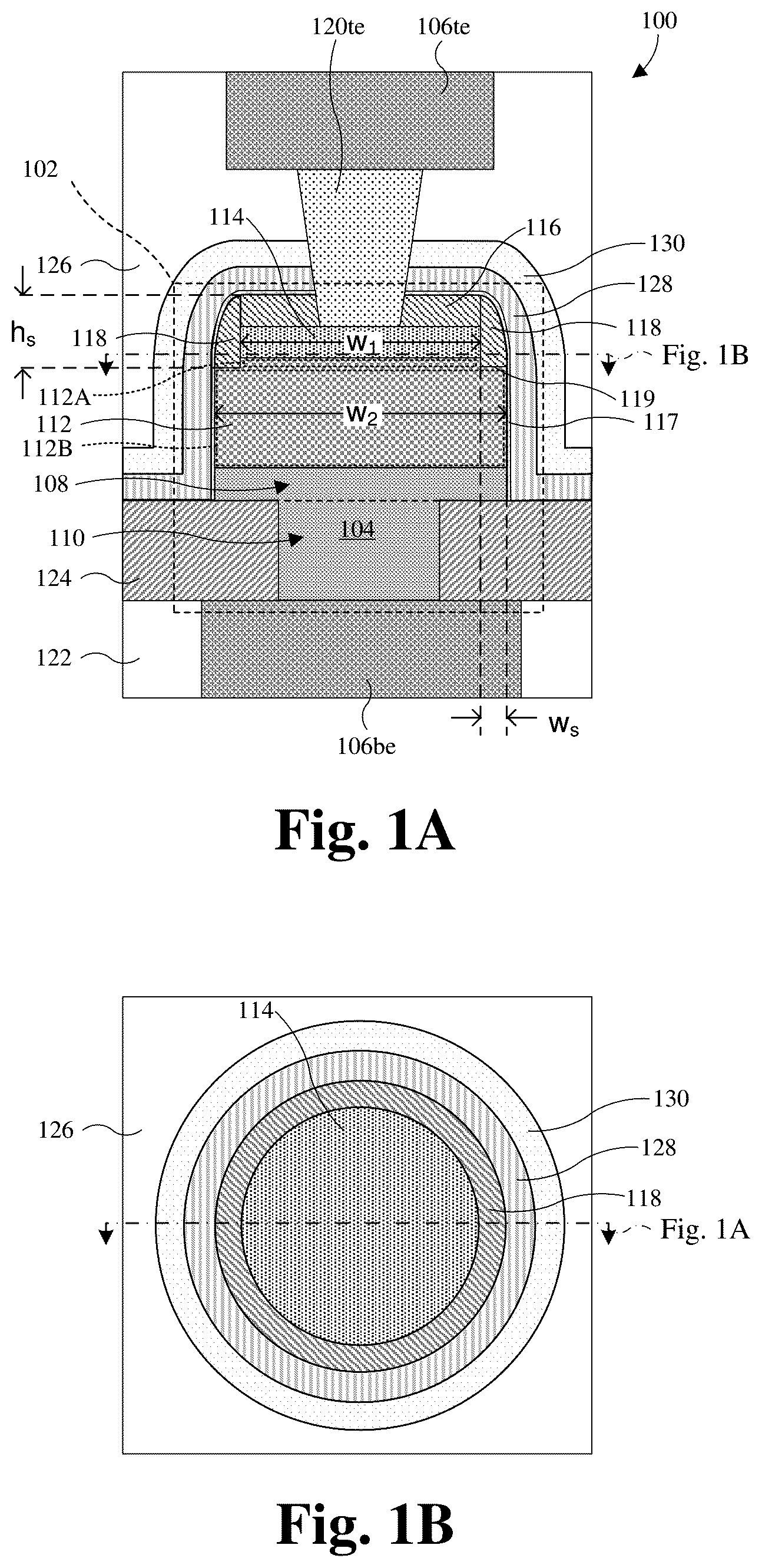 Patent US12621998 — Method and structures pertaining to improved ferroelectric random-access memory (FeRAM) — Figure 1