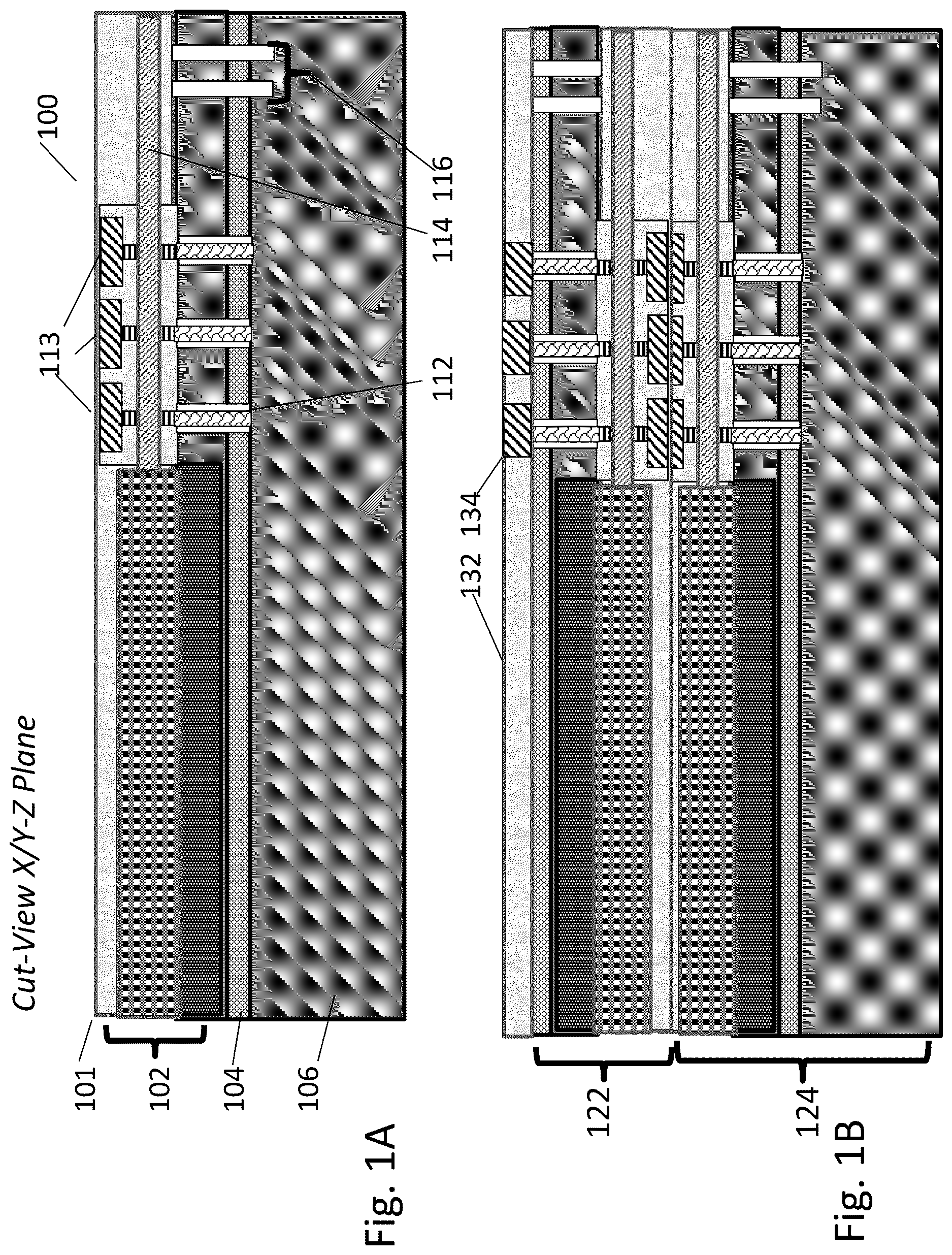 Patent US12622001 Figure 1 – 3D semiconductor device, structure and methods with memory arrays and connectivity structures