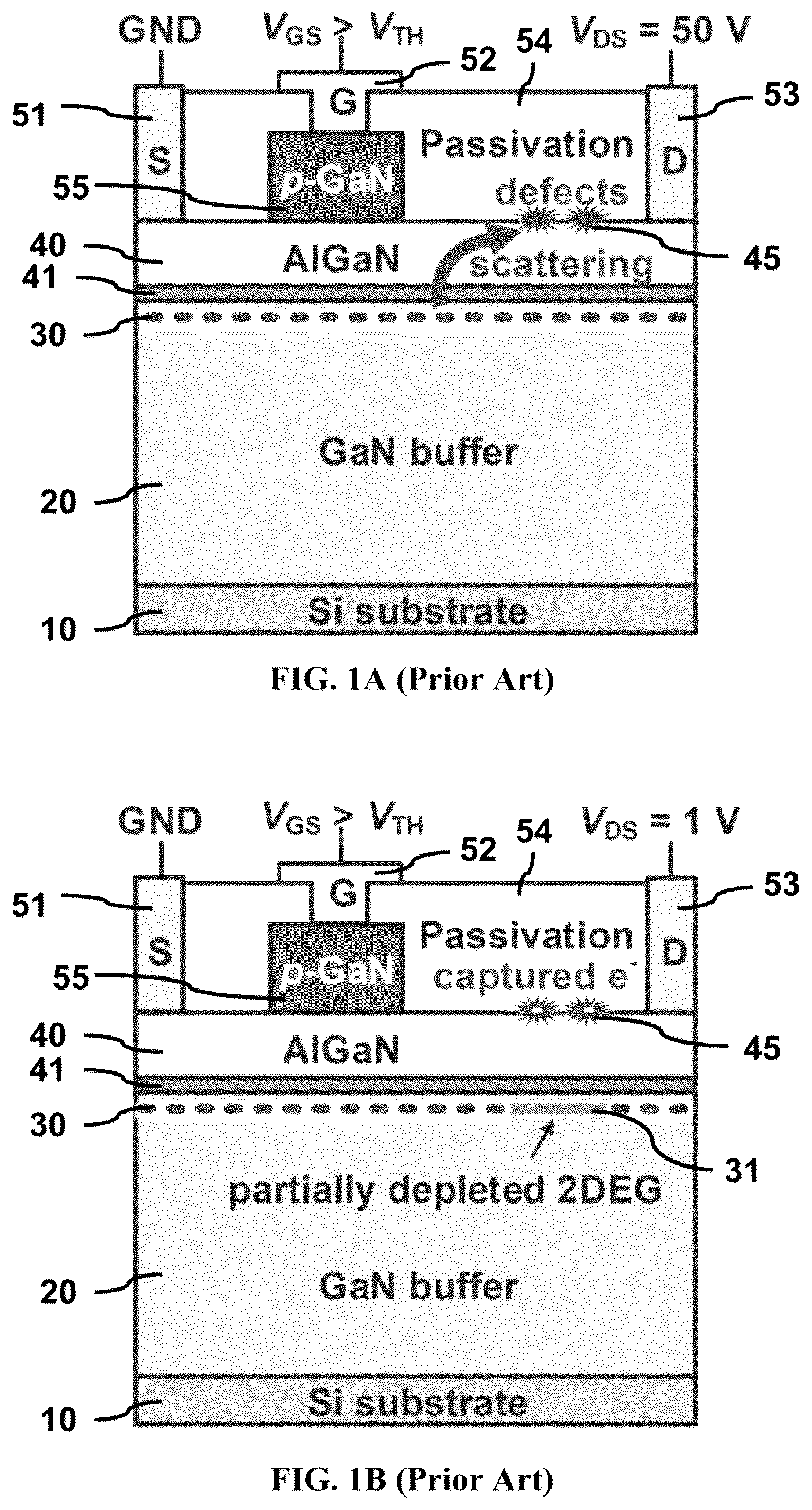 Patent US12622012 — Normally-off p -GaN gate double channel HEMT and the manufacturing method thereof — Figure 1