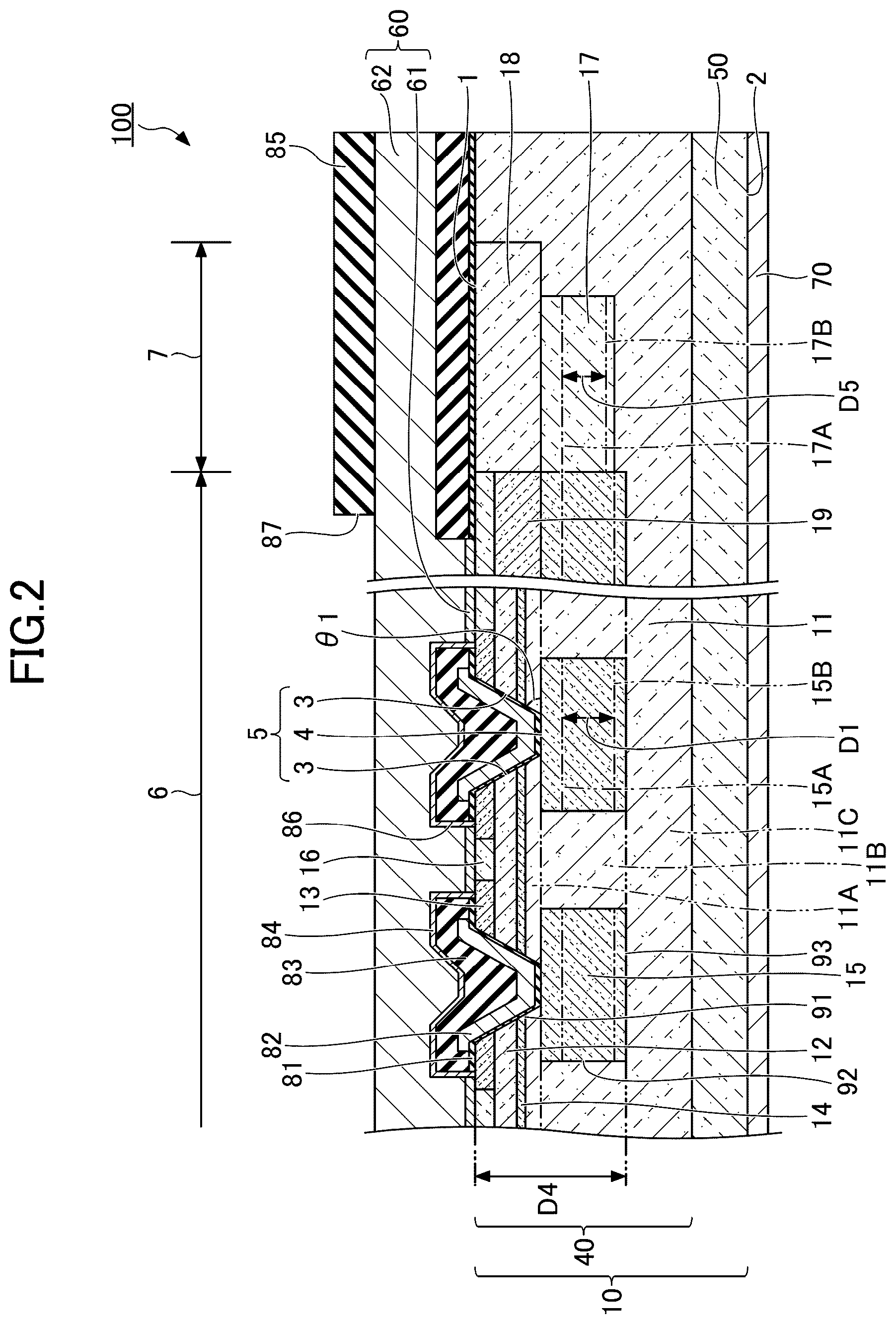 Patent US12622030 Figure 2 – Silicon carbide semiconductor device