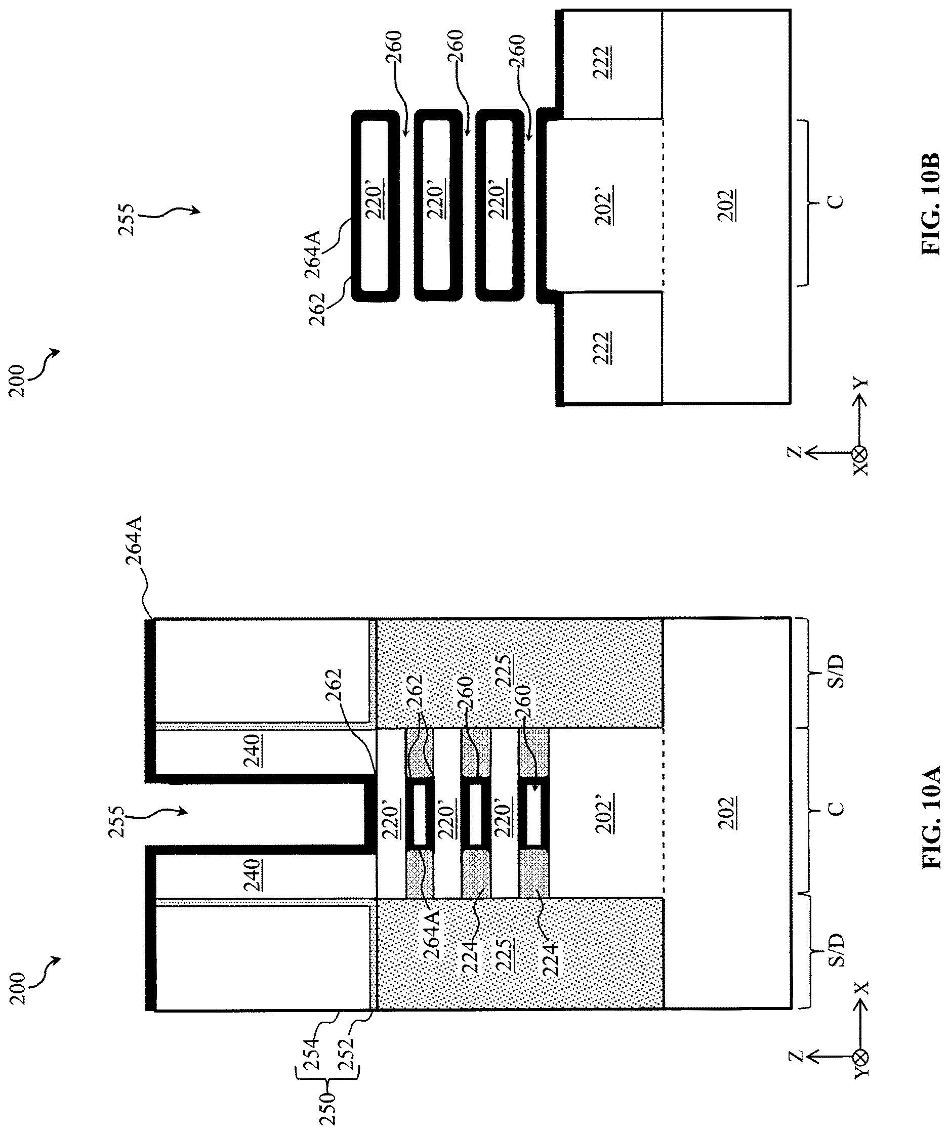 Patent US12622041 Figure 10 – Gate dielectric for gate leakage reduction