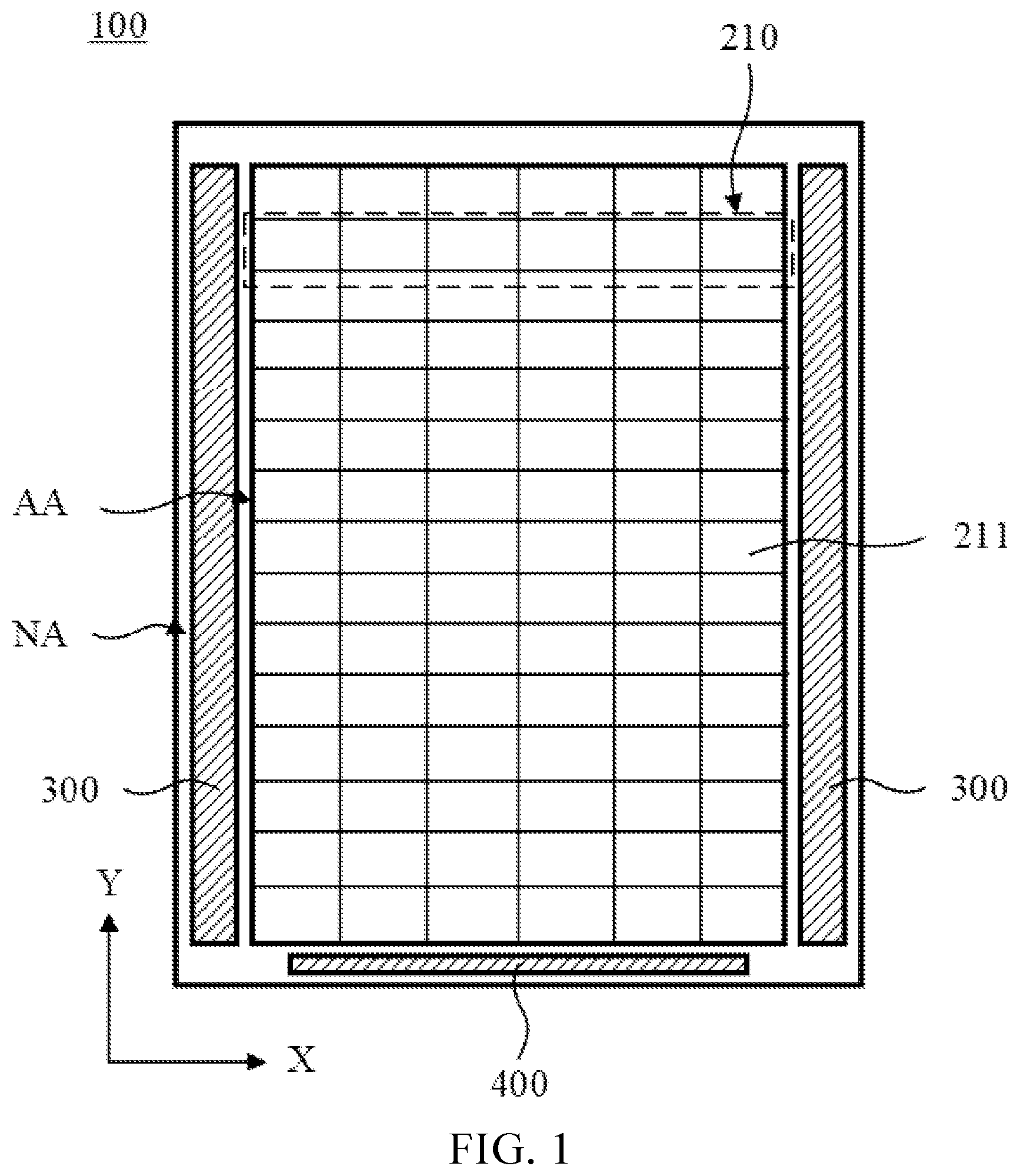 Patent US12622055 — Display panel and display device — Figure 1