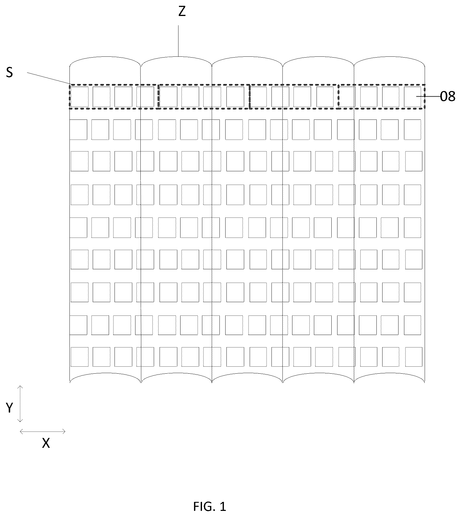 Patent US12622056 — Array substrate, display panel and display device — Figure 1