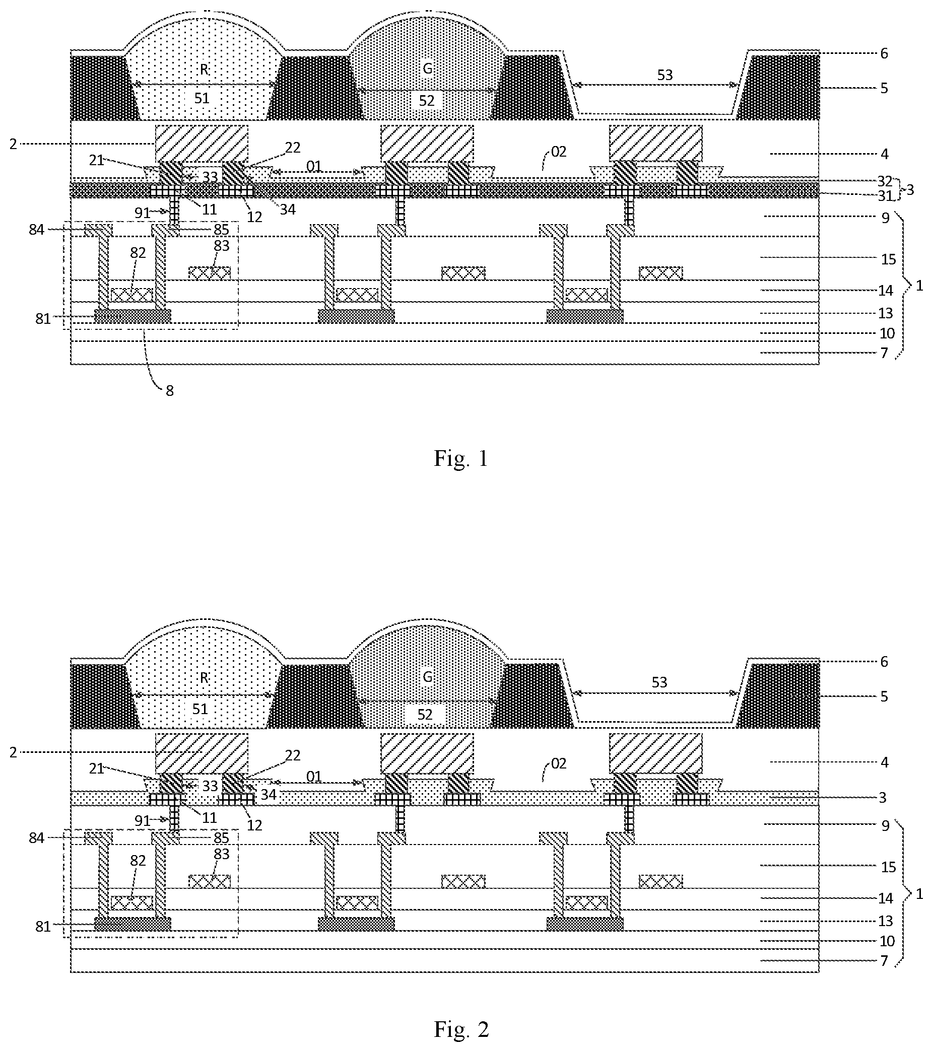 Patent US12622060 — Display substrate, method for preparing display substrate, and display device — Figure 1