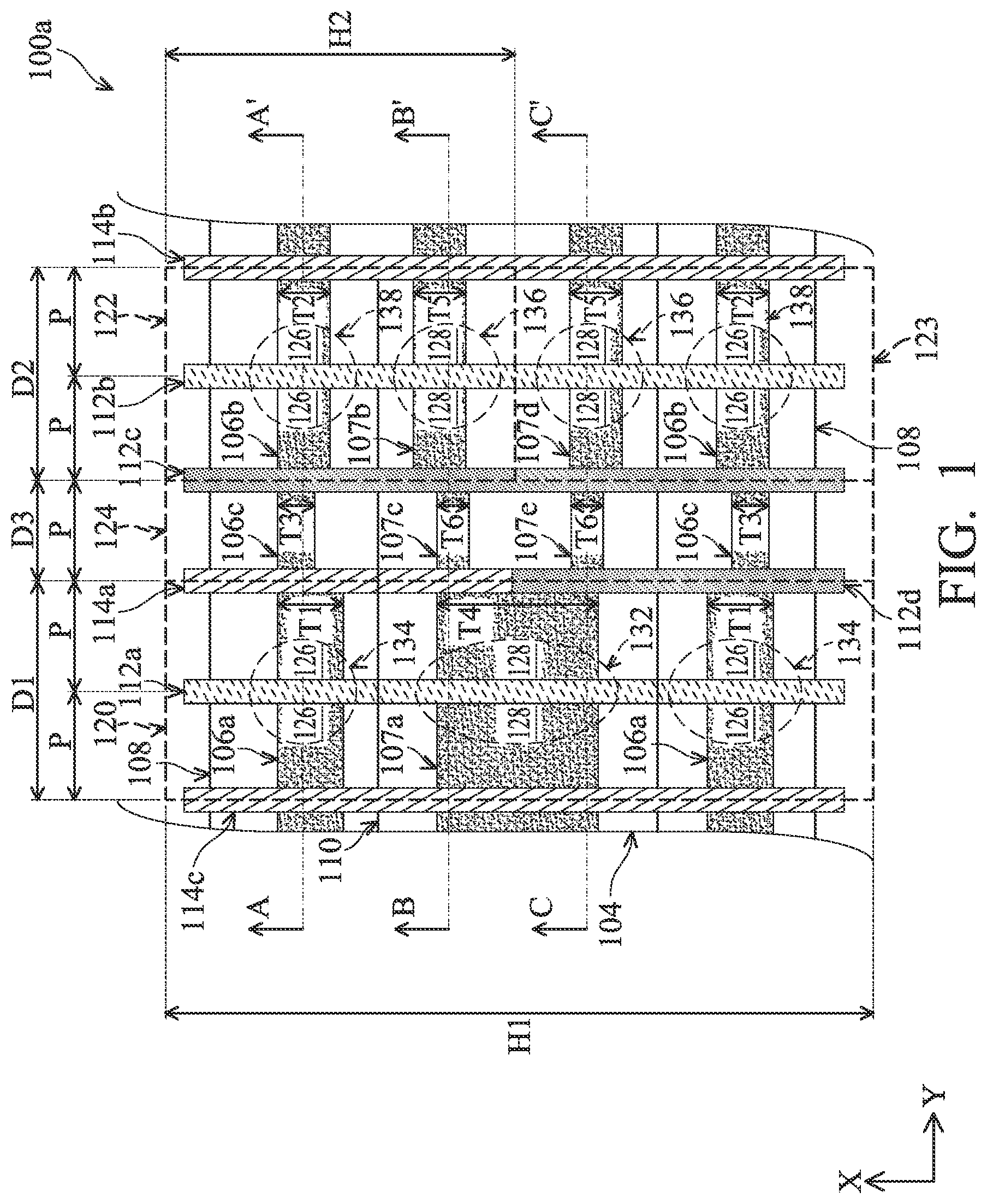 Patent US12622064 — Integrated standard cell structure — Figure 1
